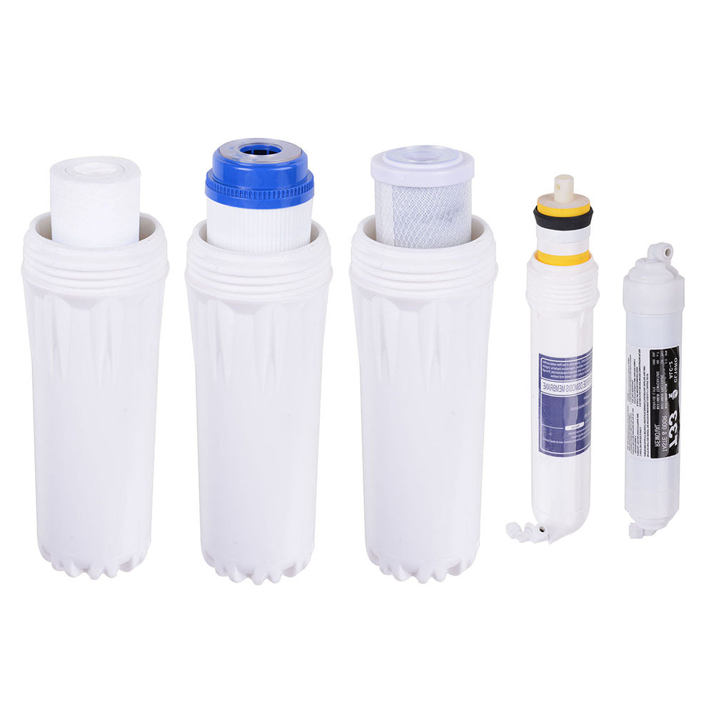 Yescom 5-Stage Water Filter System w/ 8 Extra Filters