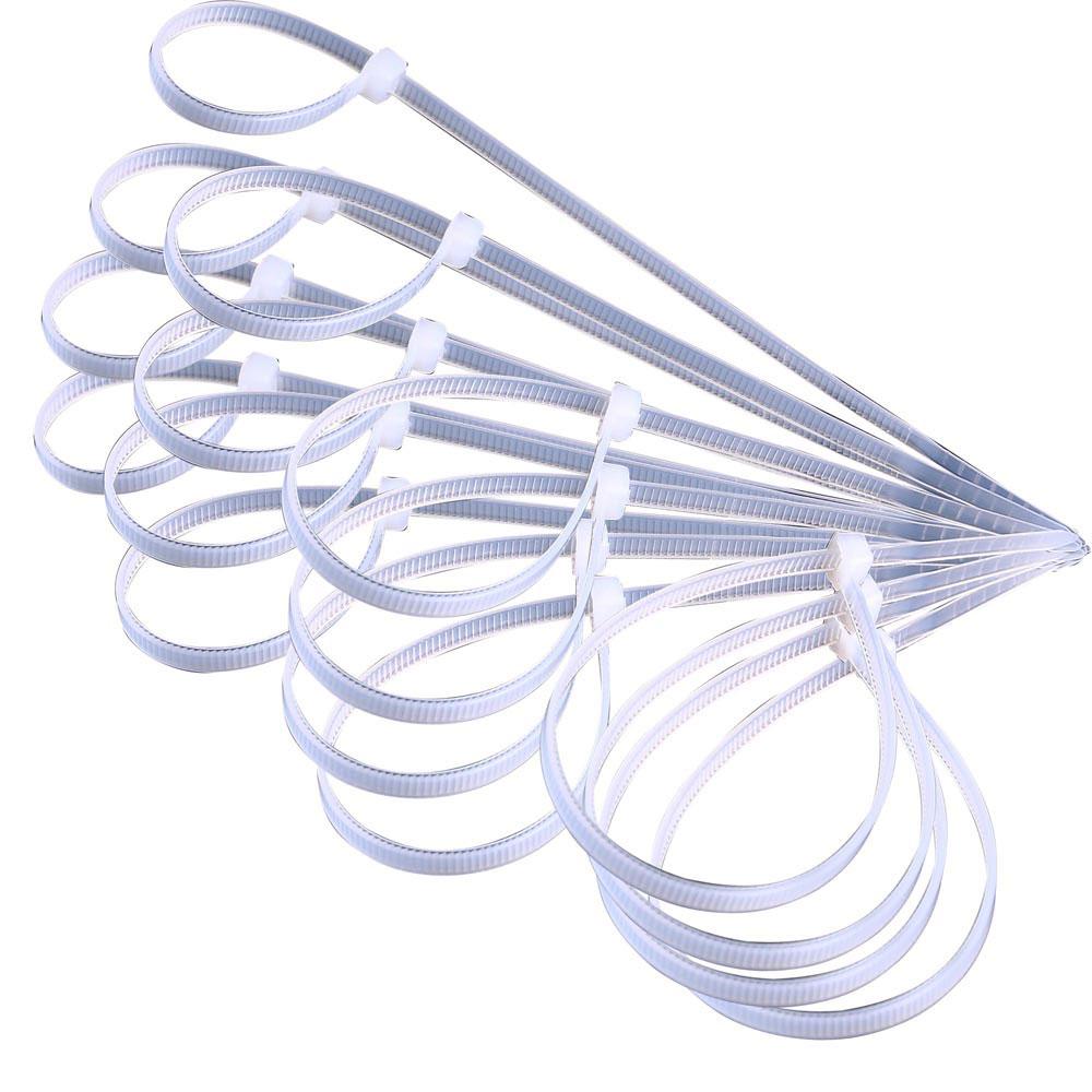 Yescom 4 in Zip Ties Wraps Self-Locking 100mm 50pcs