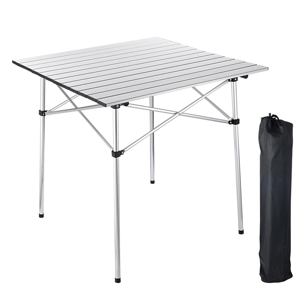 Yescom Roll-up Top Camp Folding Table Outdoor Desk