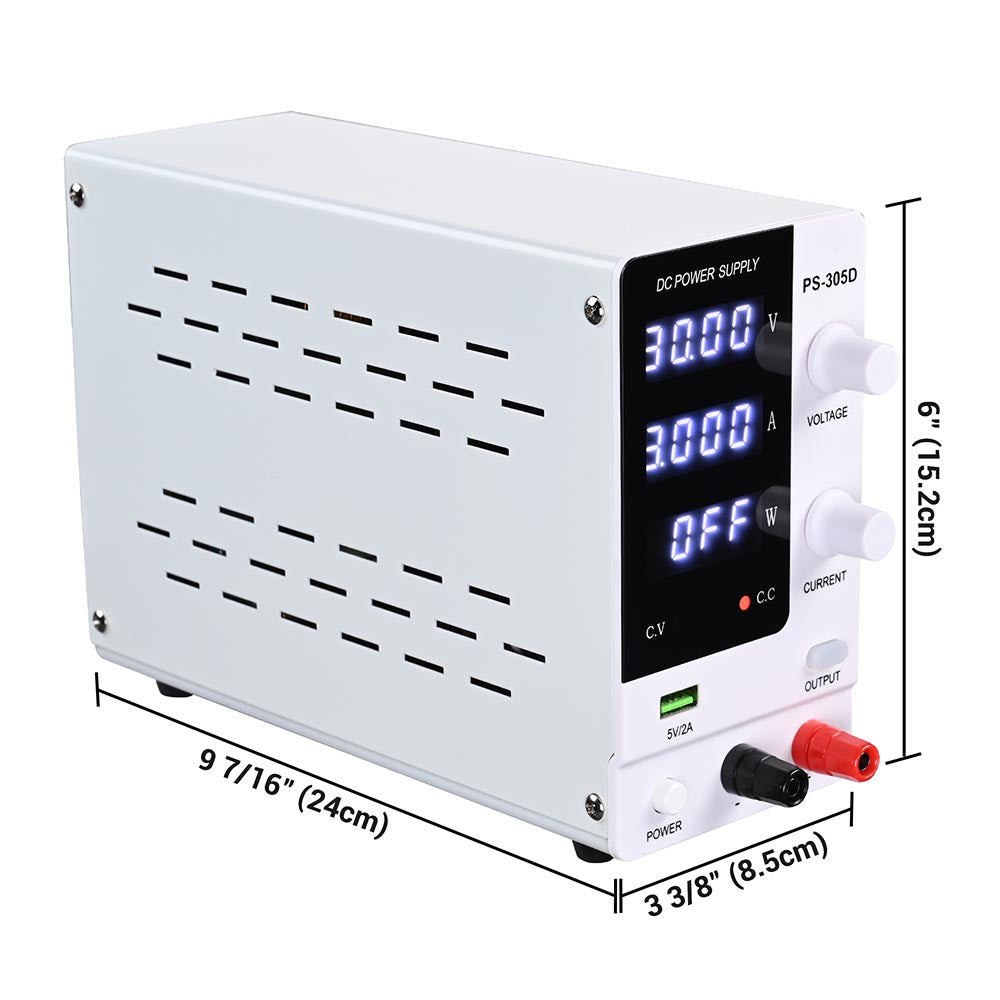 Yescom 30v 5A Power Supply DC Converter Precision Variable Voltage