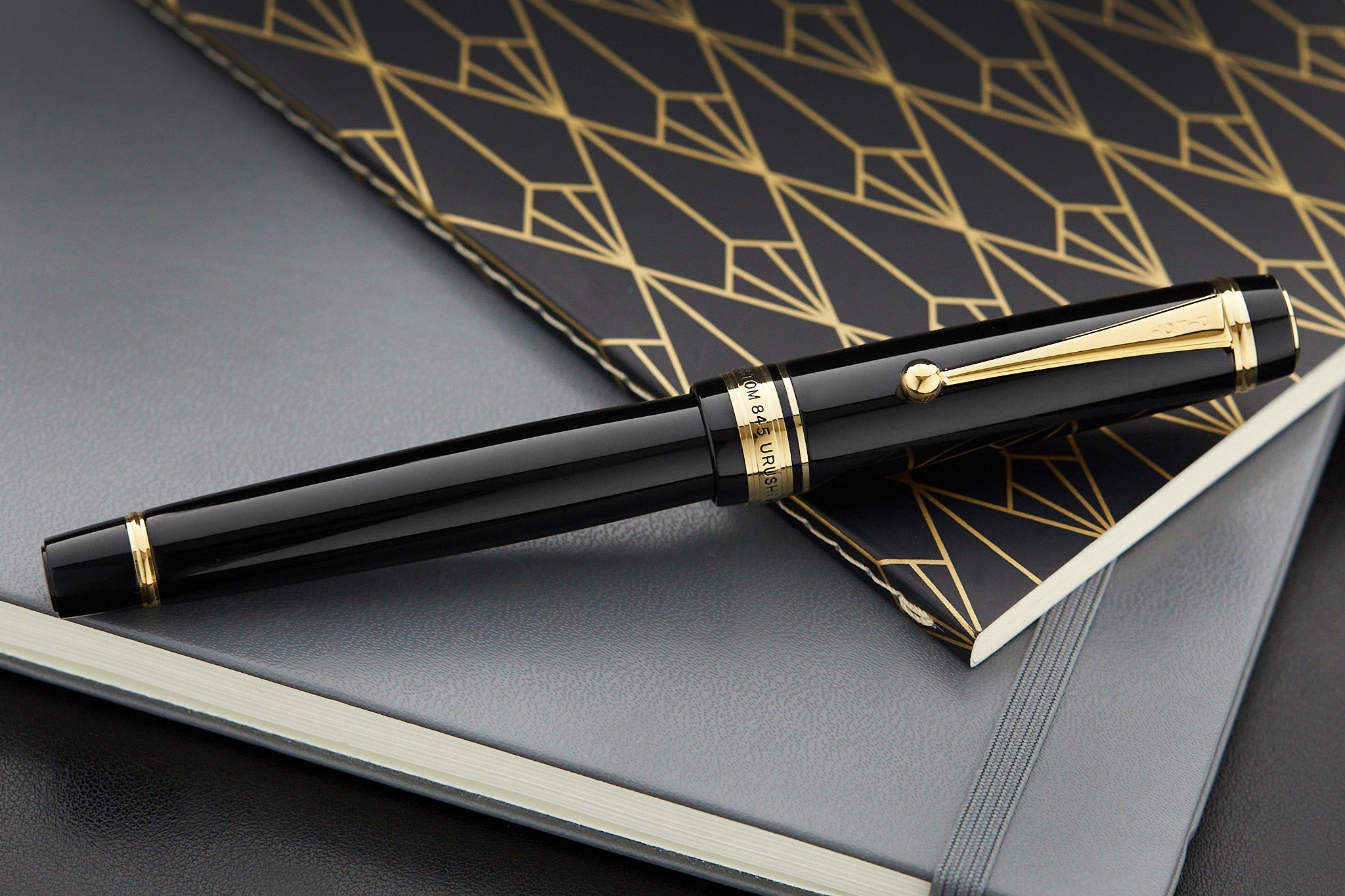 Pilot Custom 845 Urushi Fountain Pen - Black