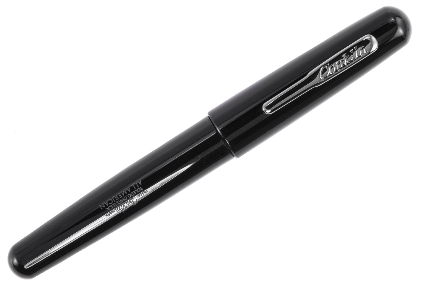 Conklin All American Fountain Pen - Raven Black