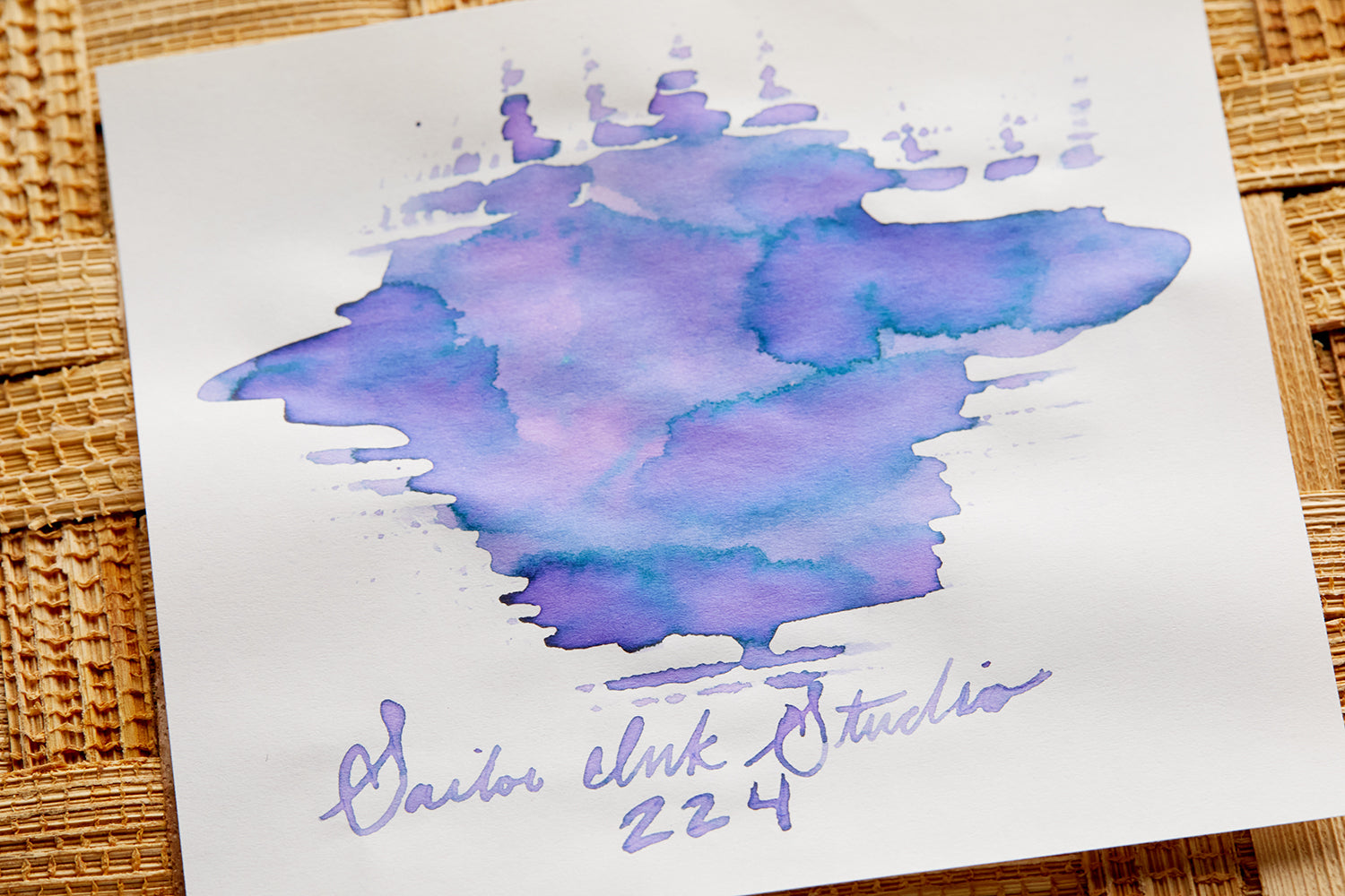 Sailor Ink Studio 224 - Ink Sample