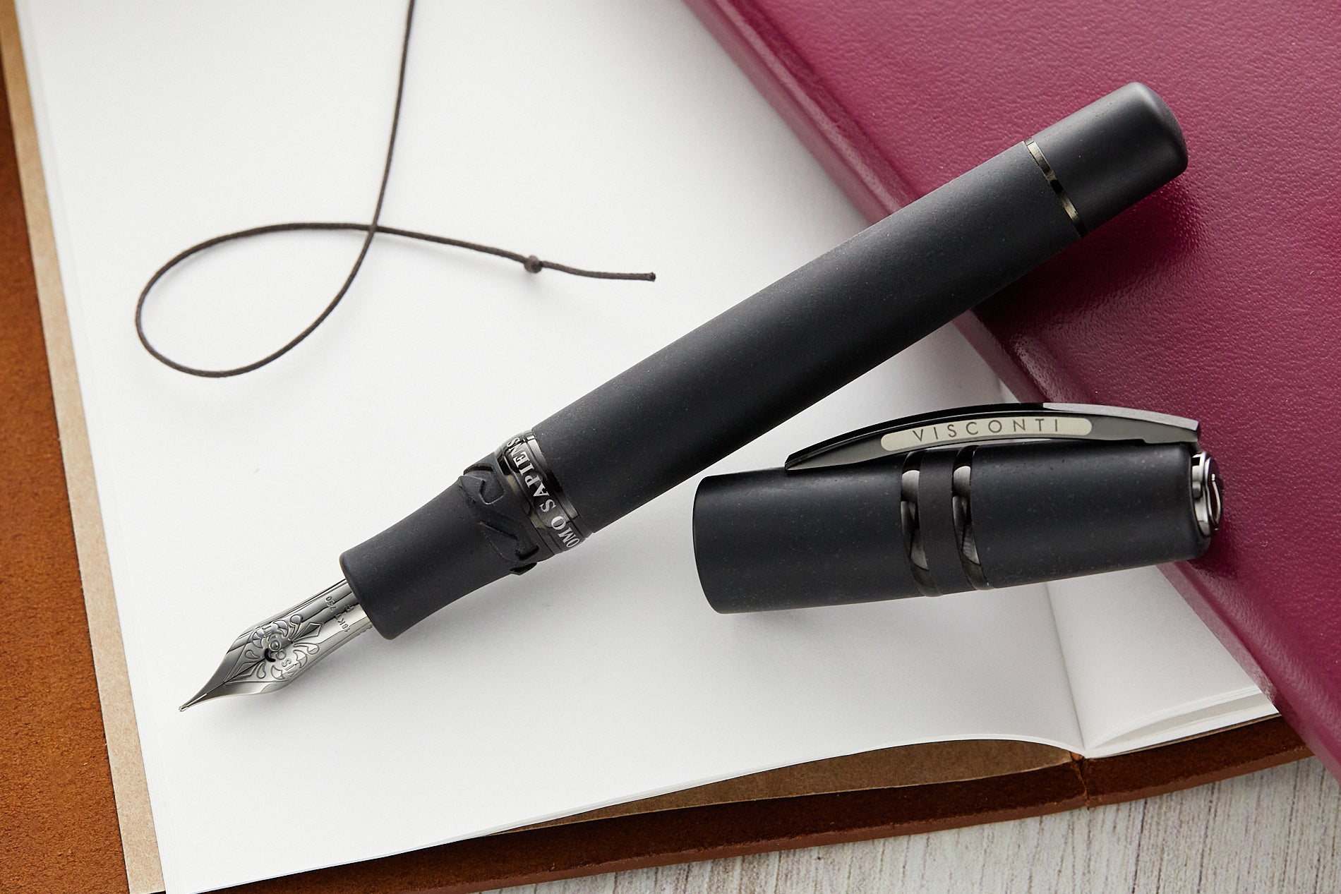 Visconti Homo Sapiens Fountain Pen - Dark Age