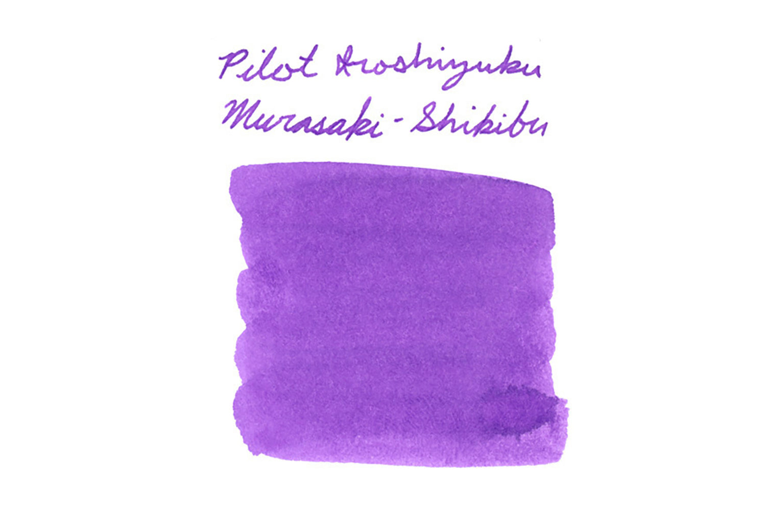 Pilot Iroshizuku Murasaki-shikibu - Ink Sample