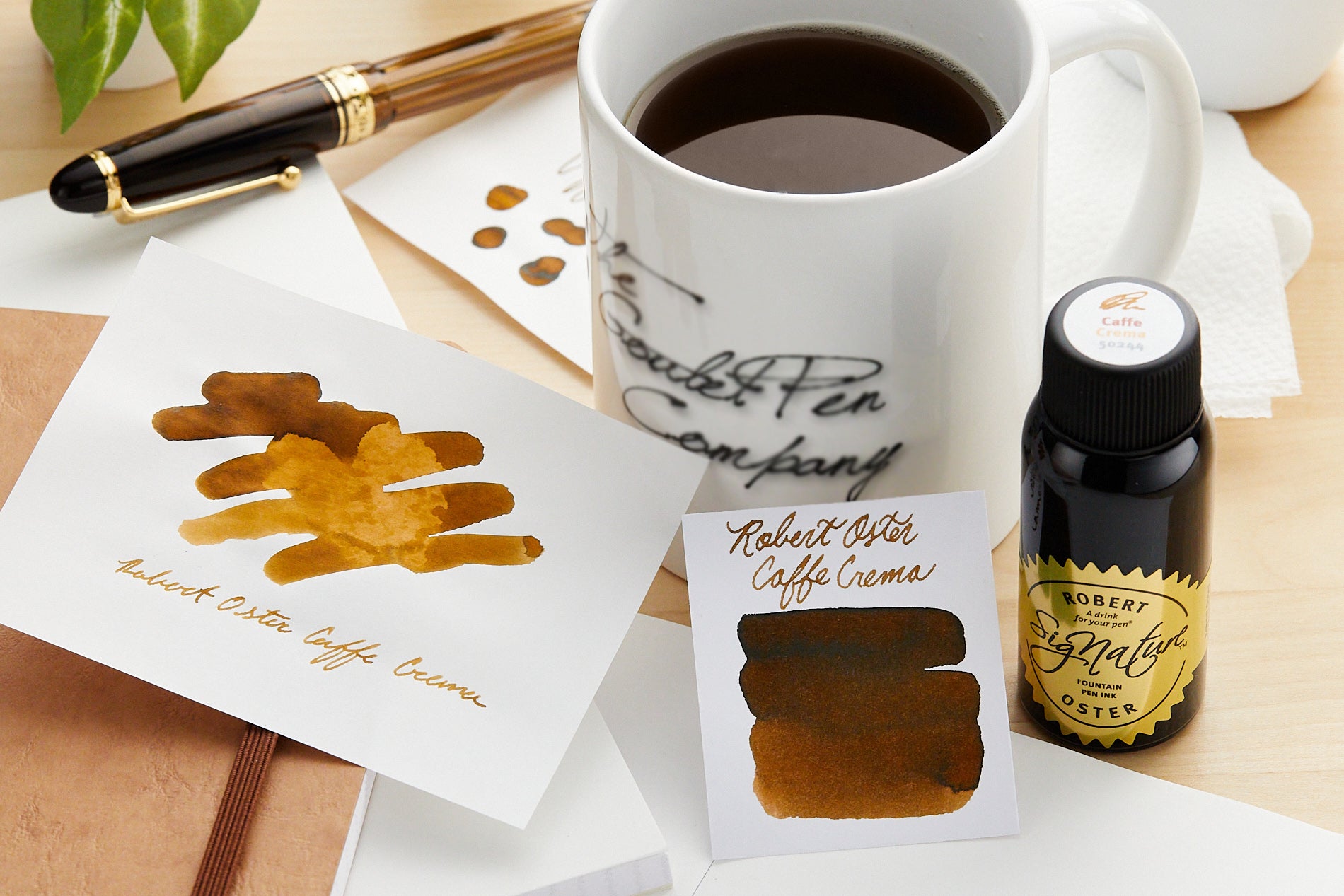 Robert Oster Caffe Crema - Ink Sample