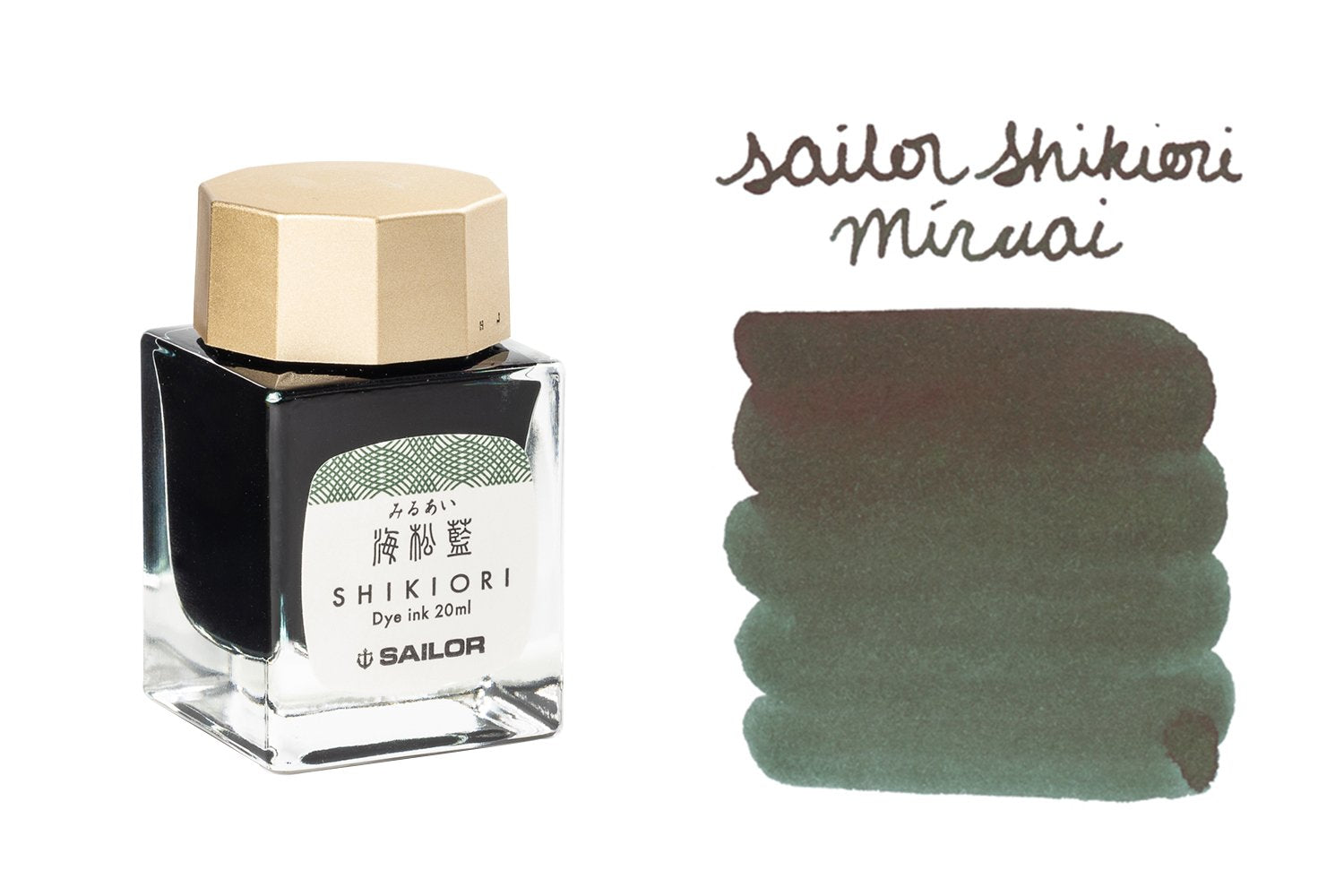 Sailor Shikiori Miruai - 20ml Bottled Ink