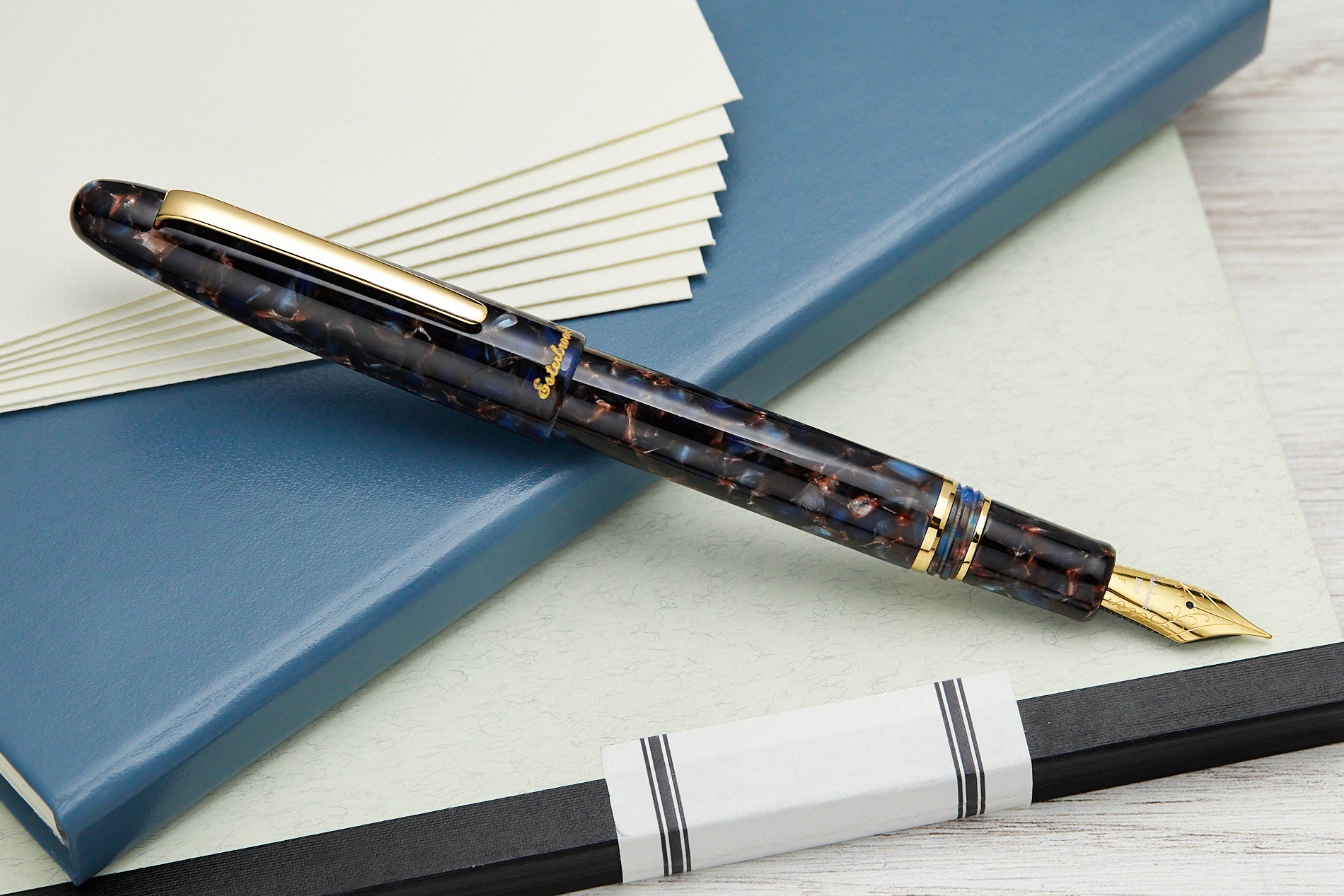 Esterbrook Estie Fountain Pen - Nouveau Bleu/Gold