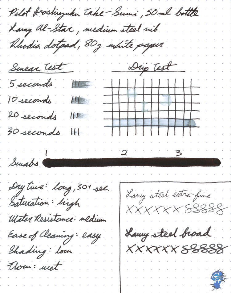 Pilot Iroshizuku Take-sumi - 50ml Bottled Ink