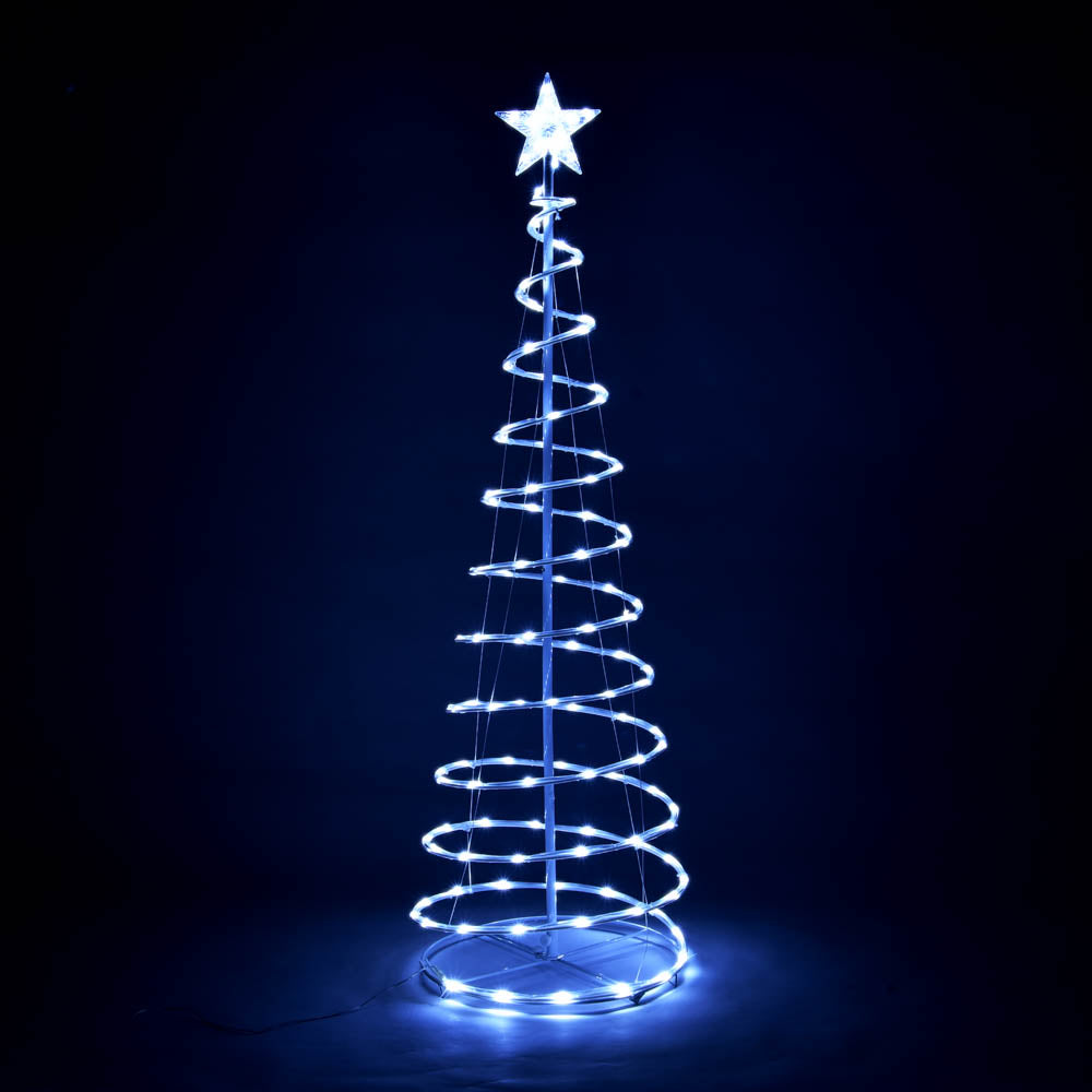 Yescom 5' Lighted Spiral Christmas Tree USB Powered