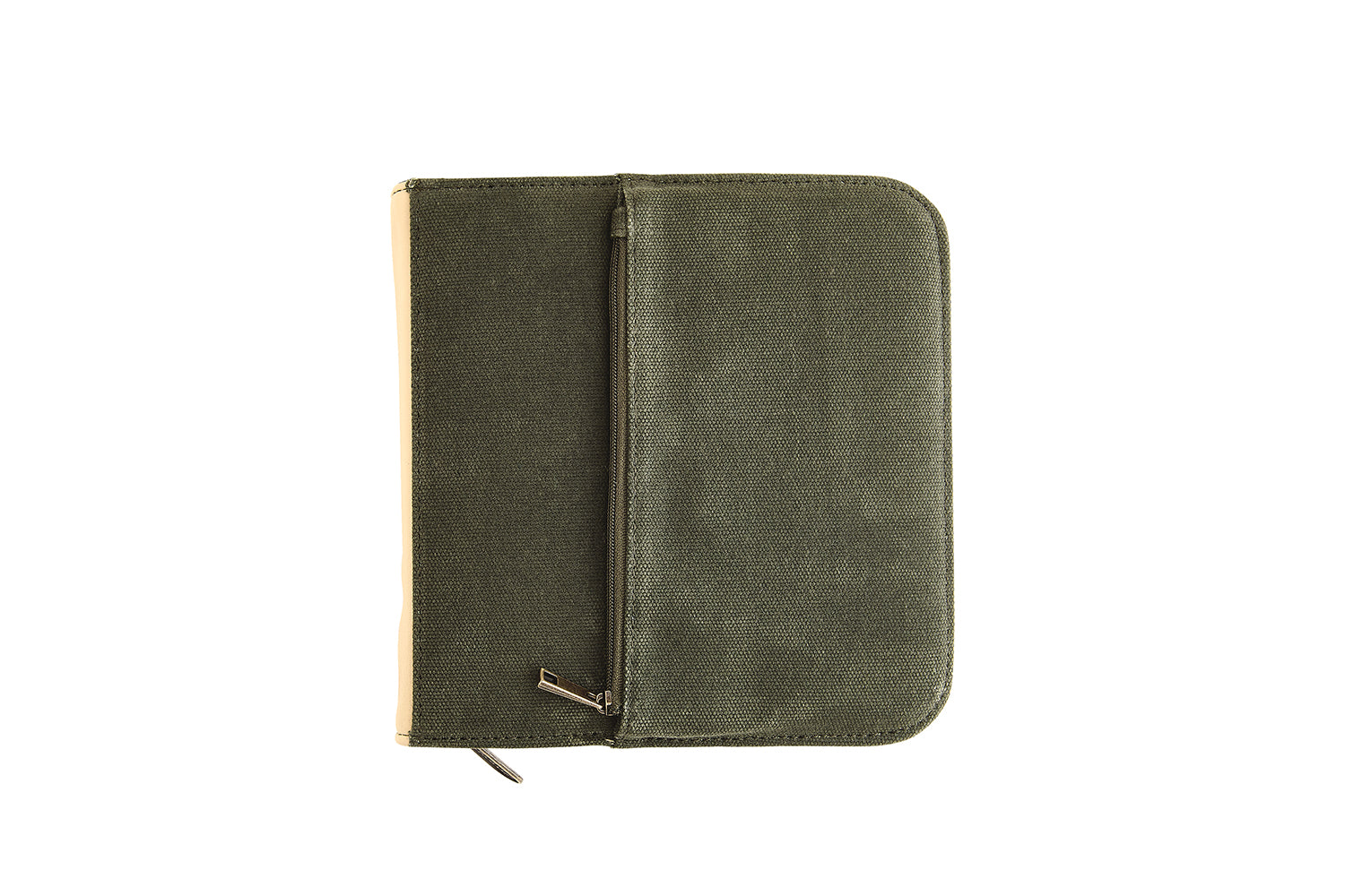 Esterbrook 20 Pen Zipper Canvas Pen Case - Army Green