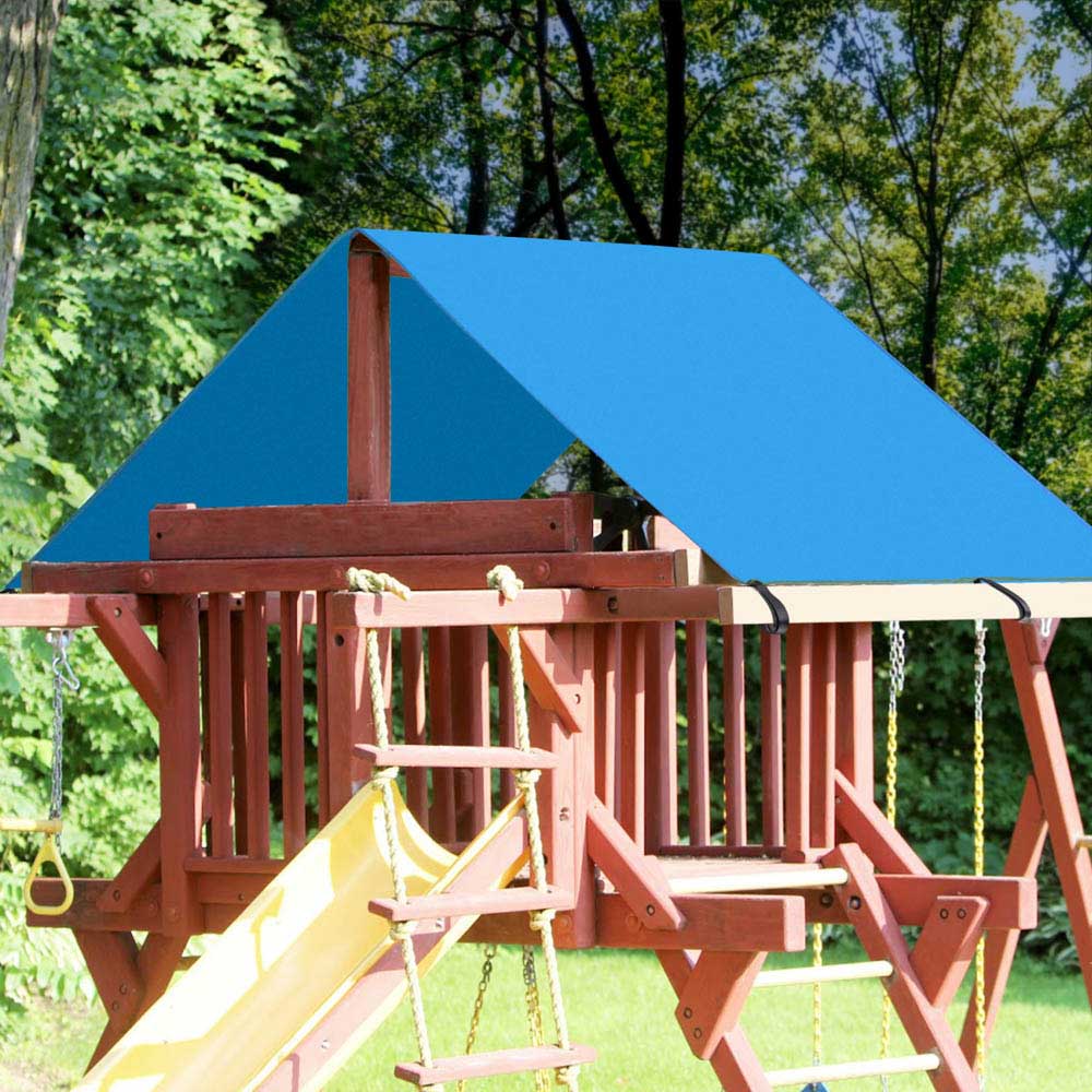 Yescom Swing Set Canopy Cover Top Outdoor Playsets 52x90