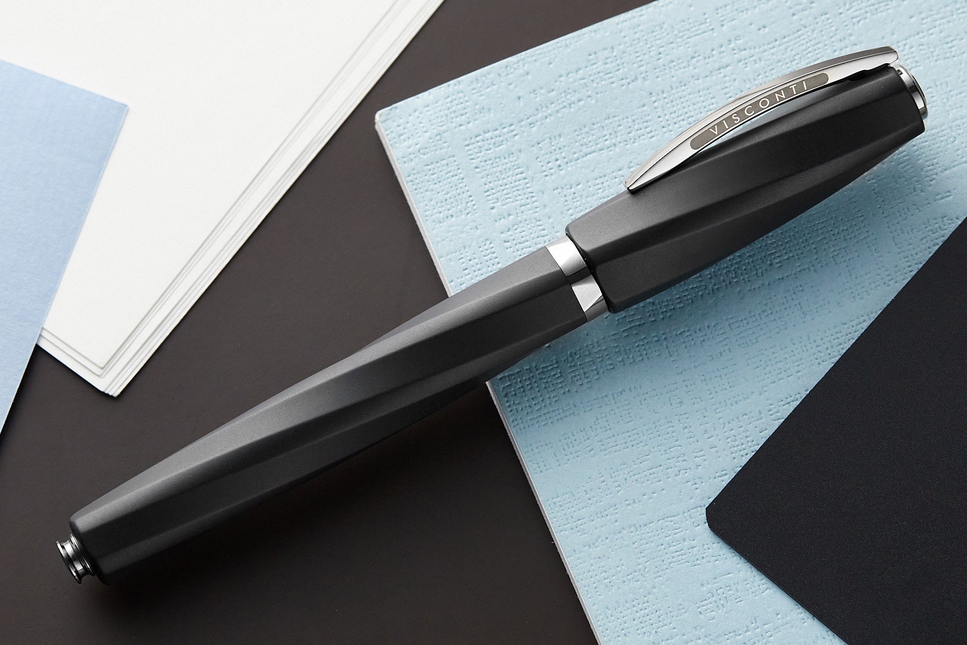 Visconti Divina Fountain Pen - Matte Black