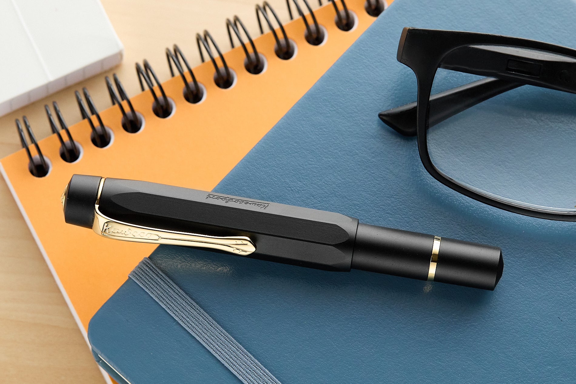 Kaweco AL Sport Piston Fill Fountain Pen - Black