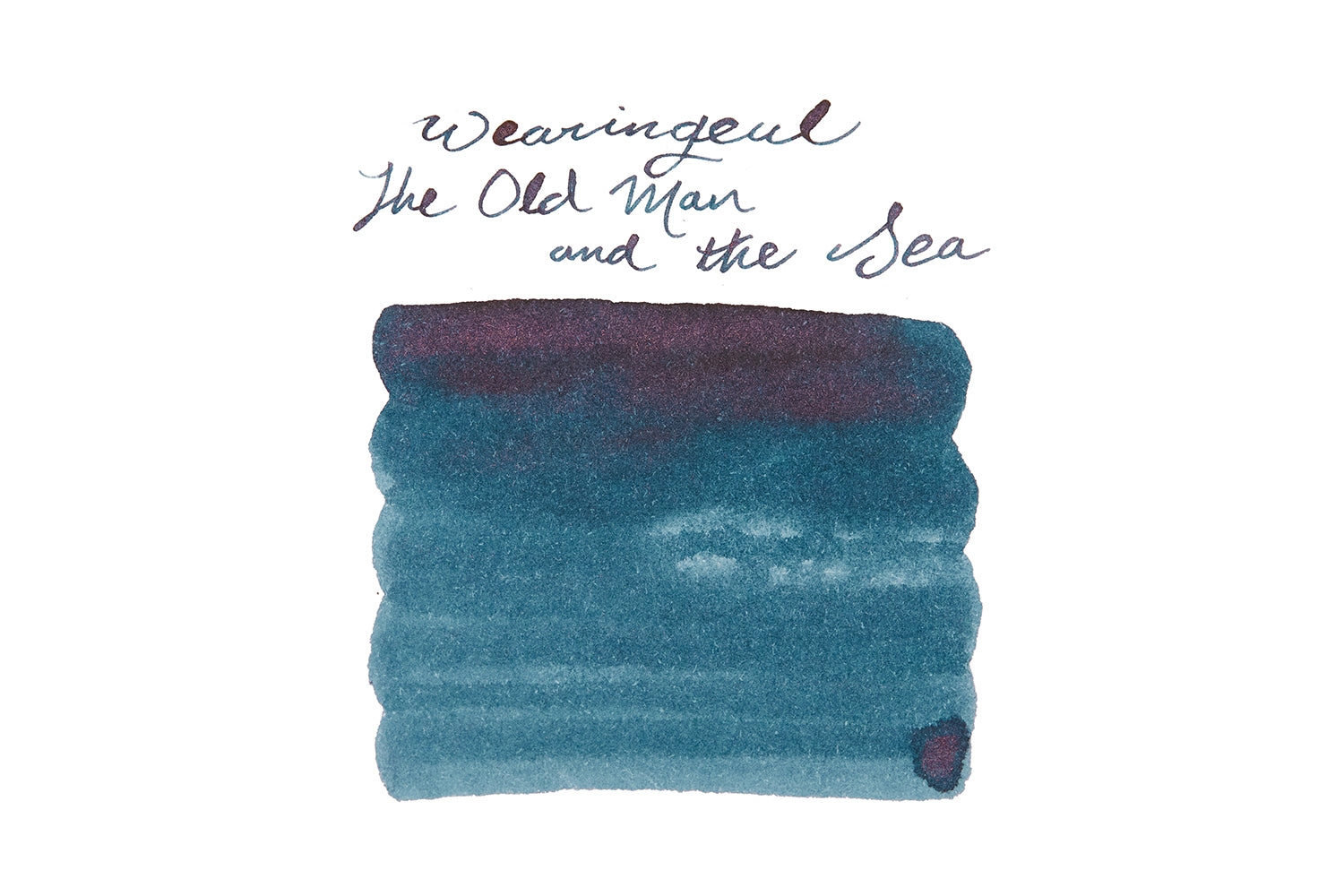 Wearingeul The Old Man and the Sea - Ink Sample