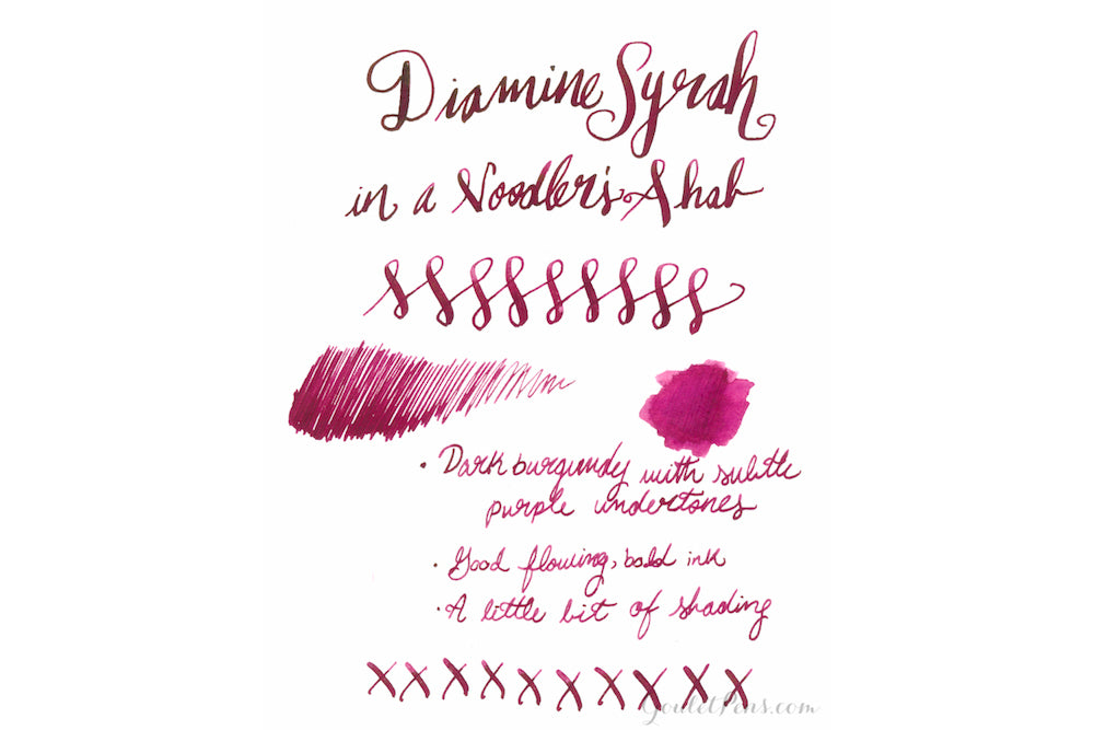 Diamine Syrah - 80ml Bottled Ink