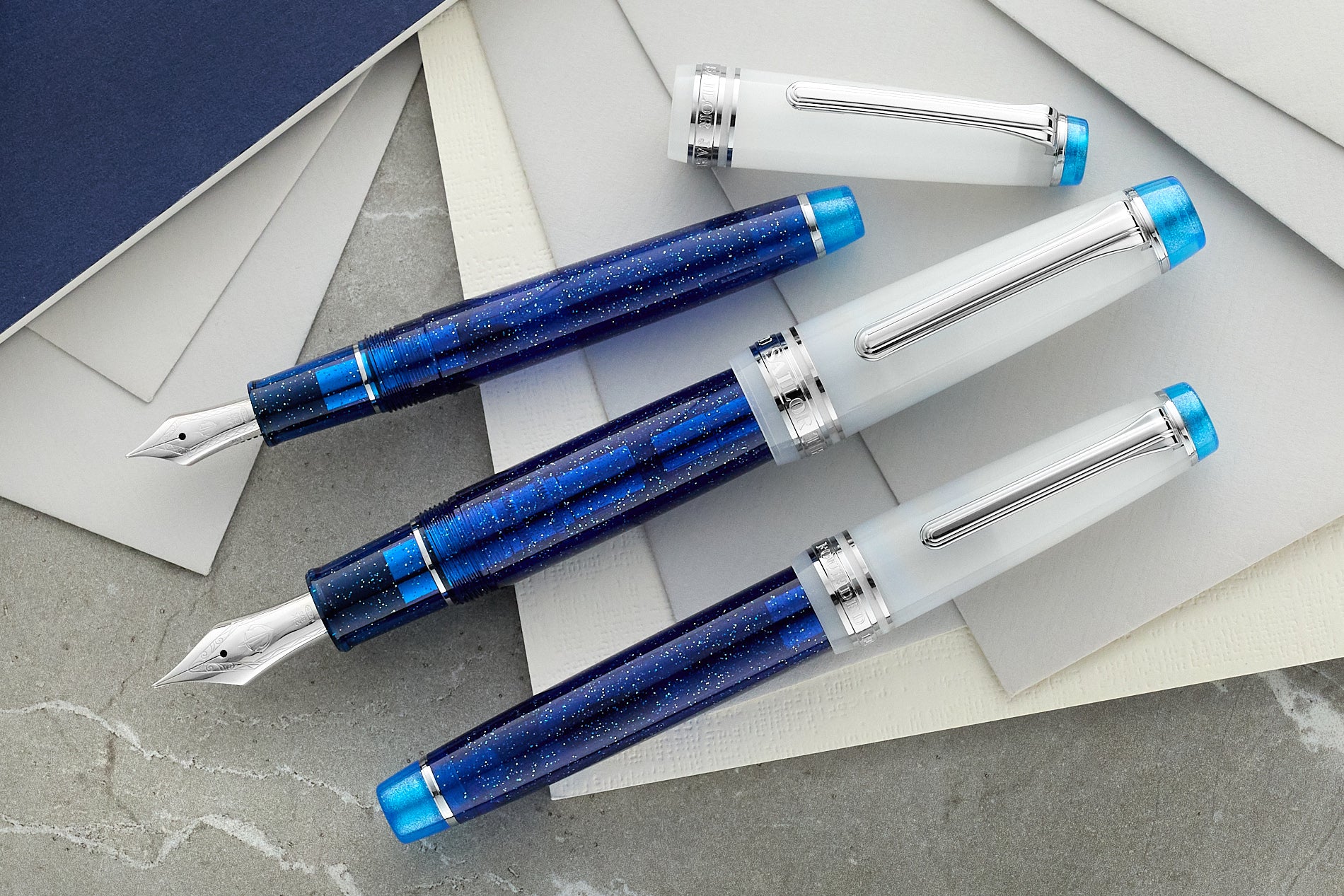 Sailor Pro Gear Slim Fountain Pen - Sunlight from the Ocean Floor