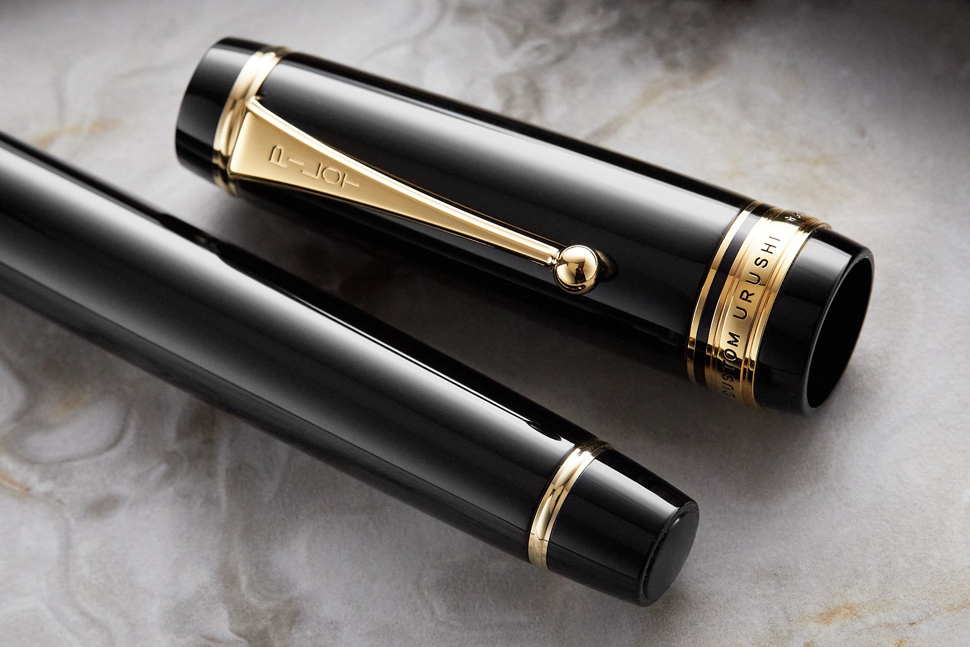 Pilot Custom Urushi Fountain Pen - Black