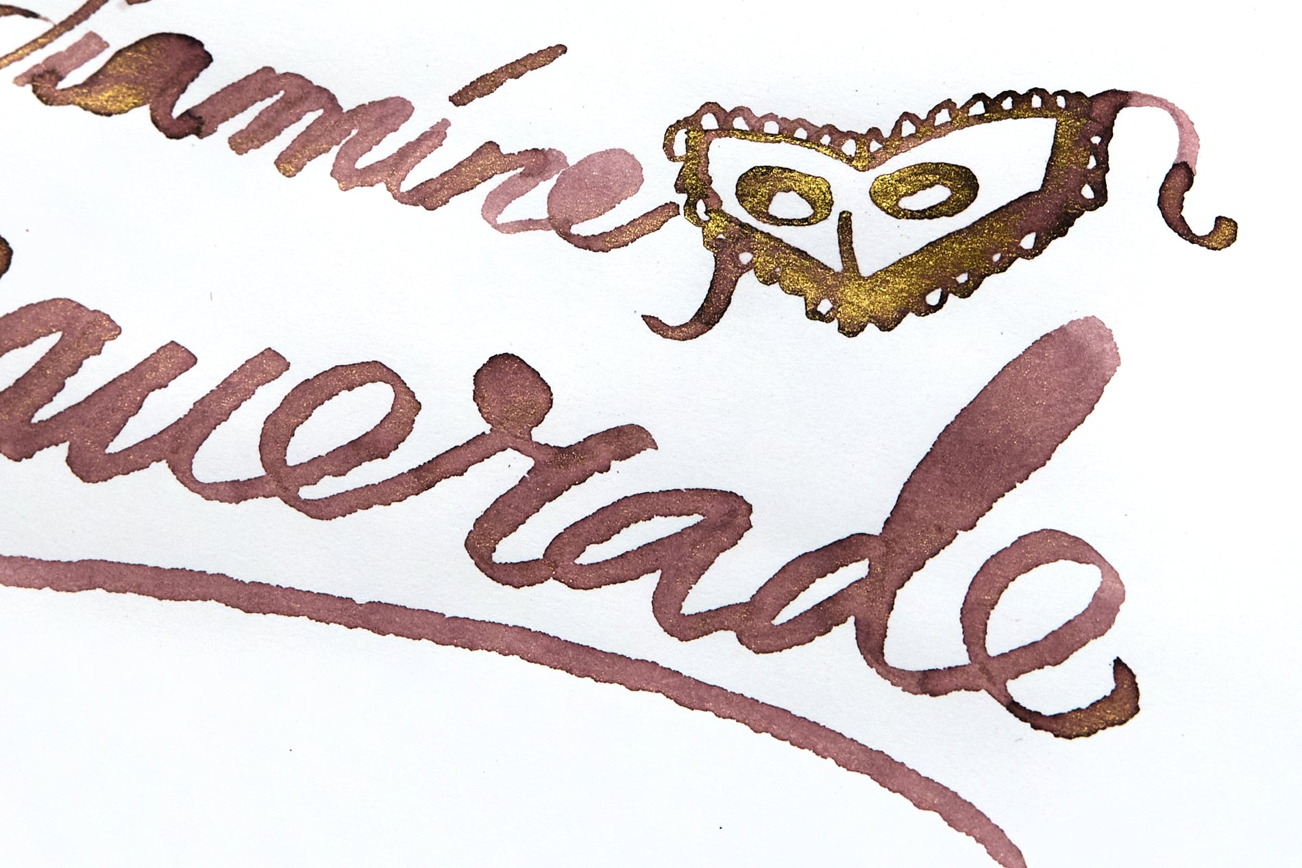 Diamine Masquerade - Ink Sample