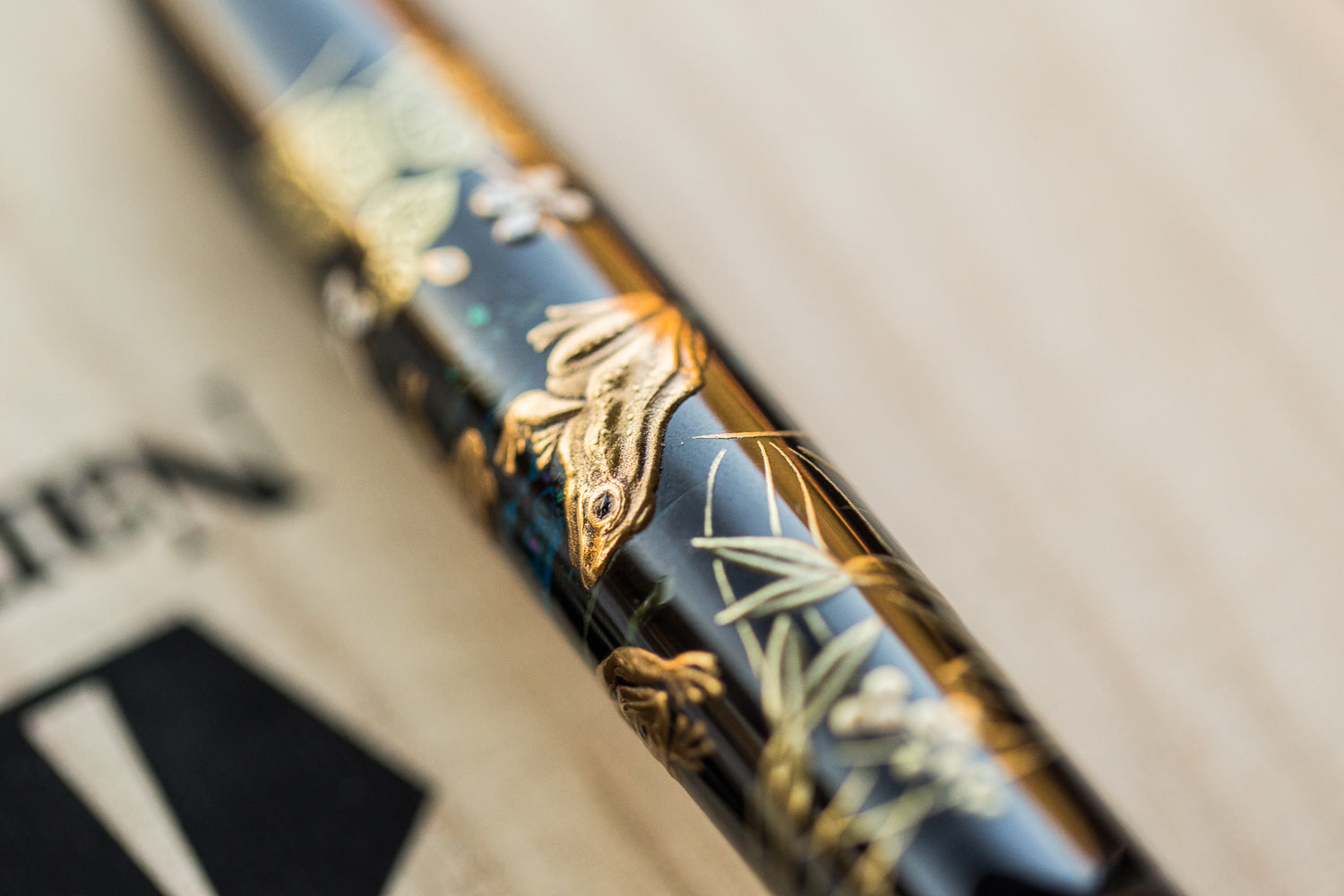 Namiki Yukari Royale Maki-e Fountain Pen - Frog