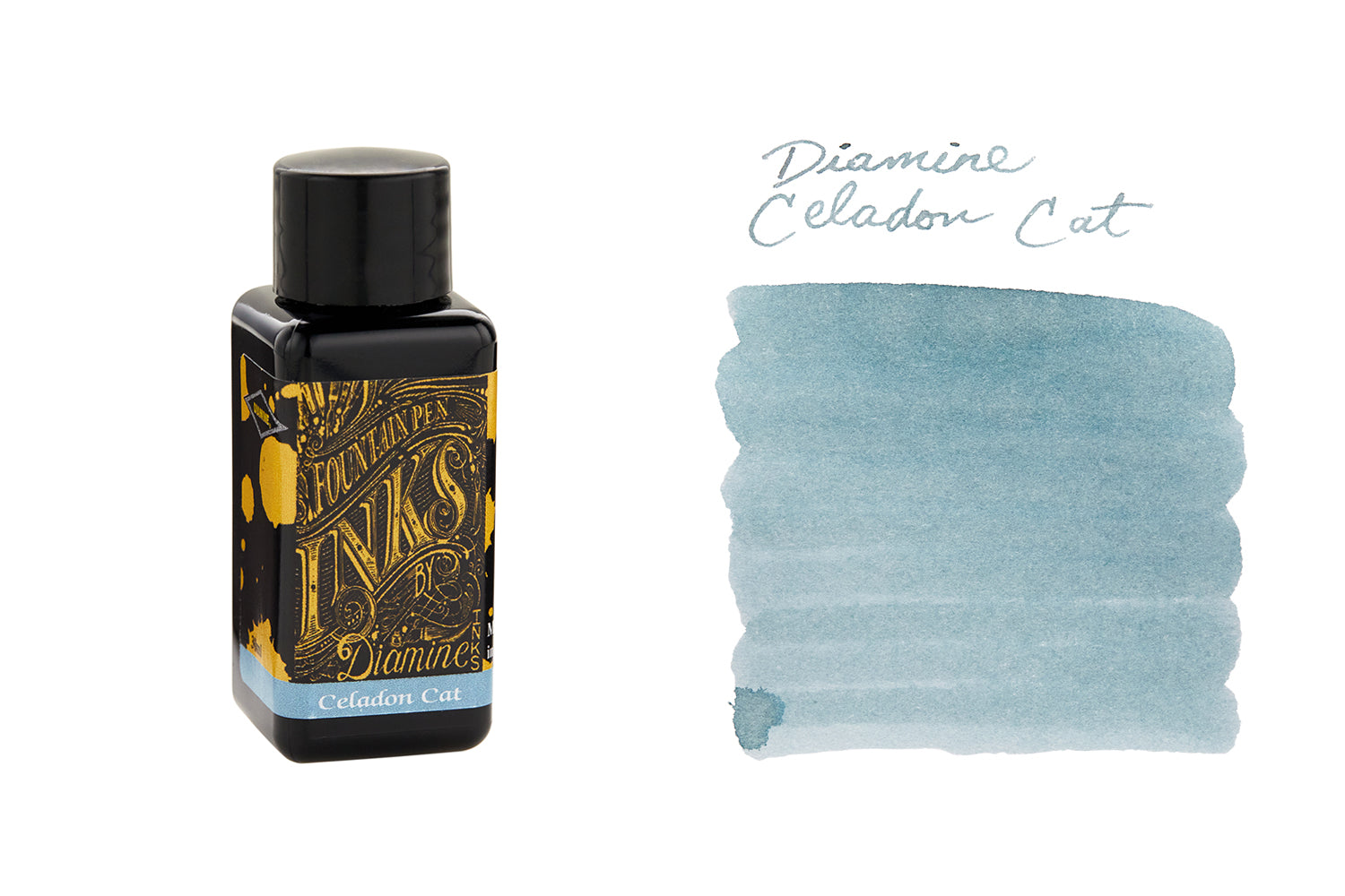 Diamine Celadon Cat - 30ml Bottled Ink