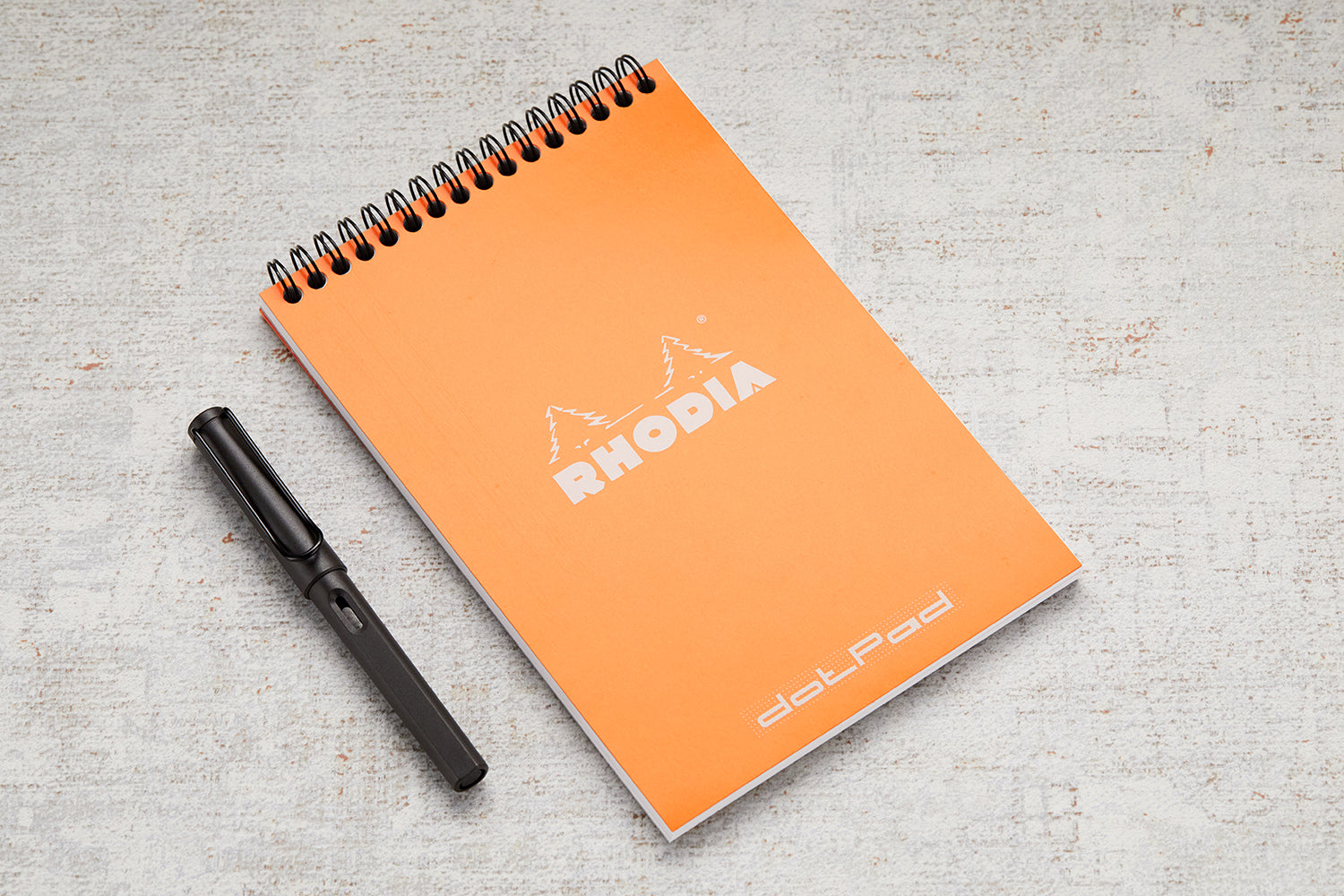 Rhodia No. 16 Top Wirebound A5 Notepad - Orange, Dot Grid