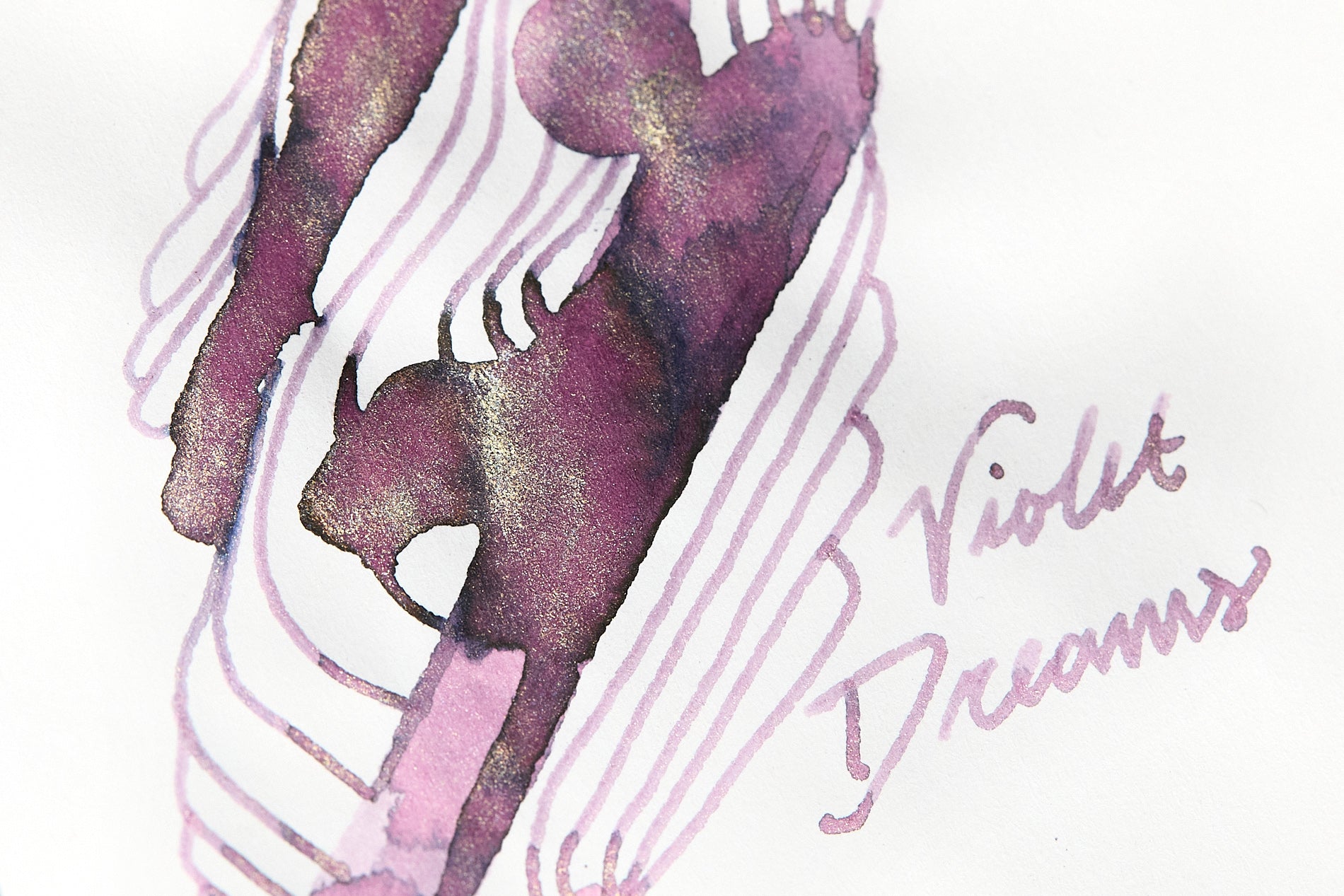 Robert Oster Violet Dreams - Ink Sample