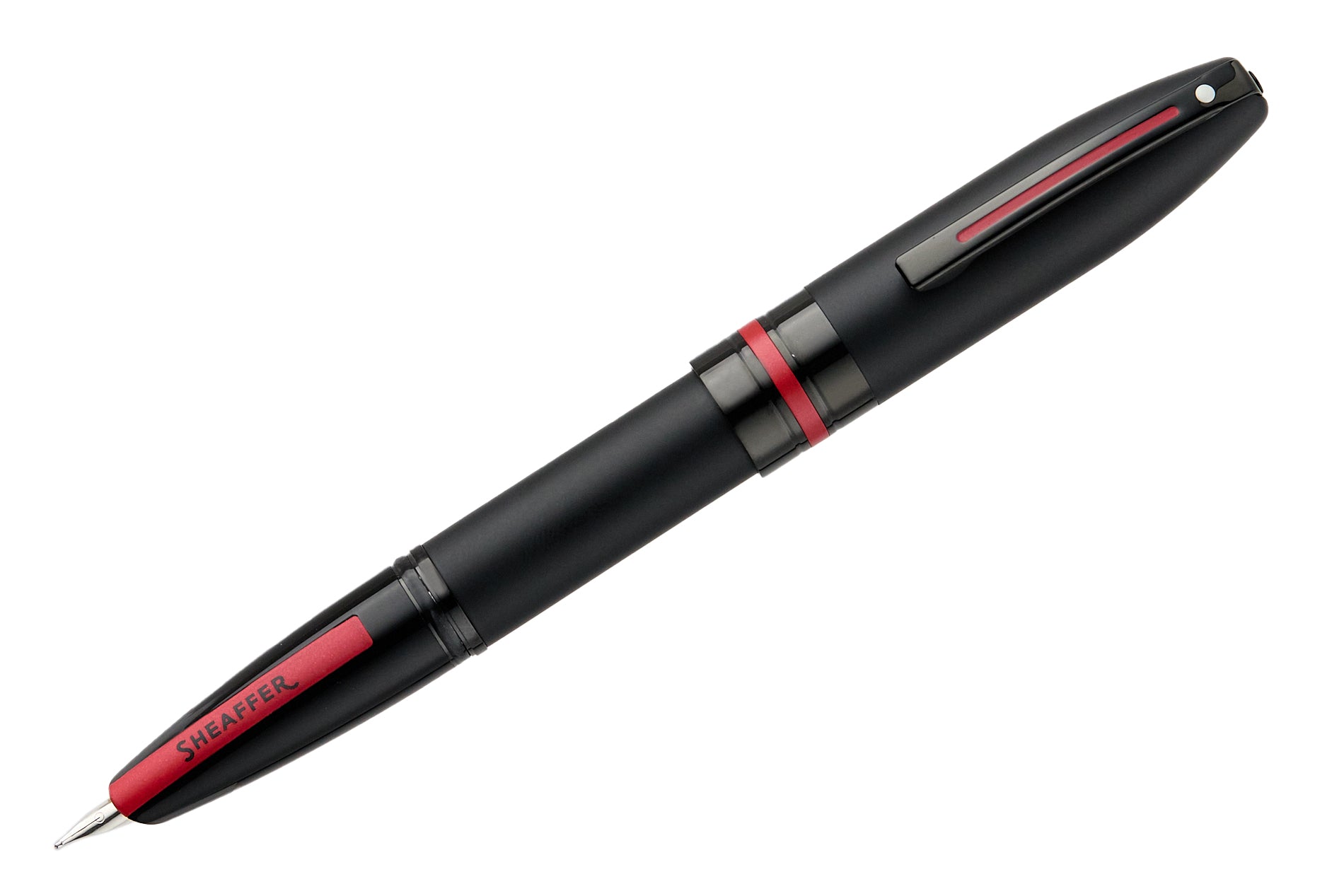 Sheaffer Icon Fountain Pen - Black/Red