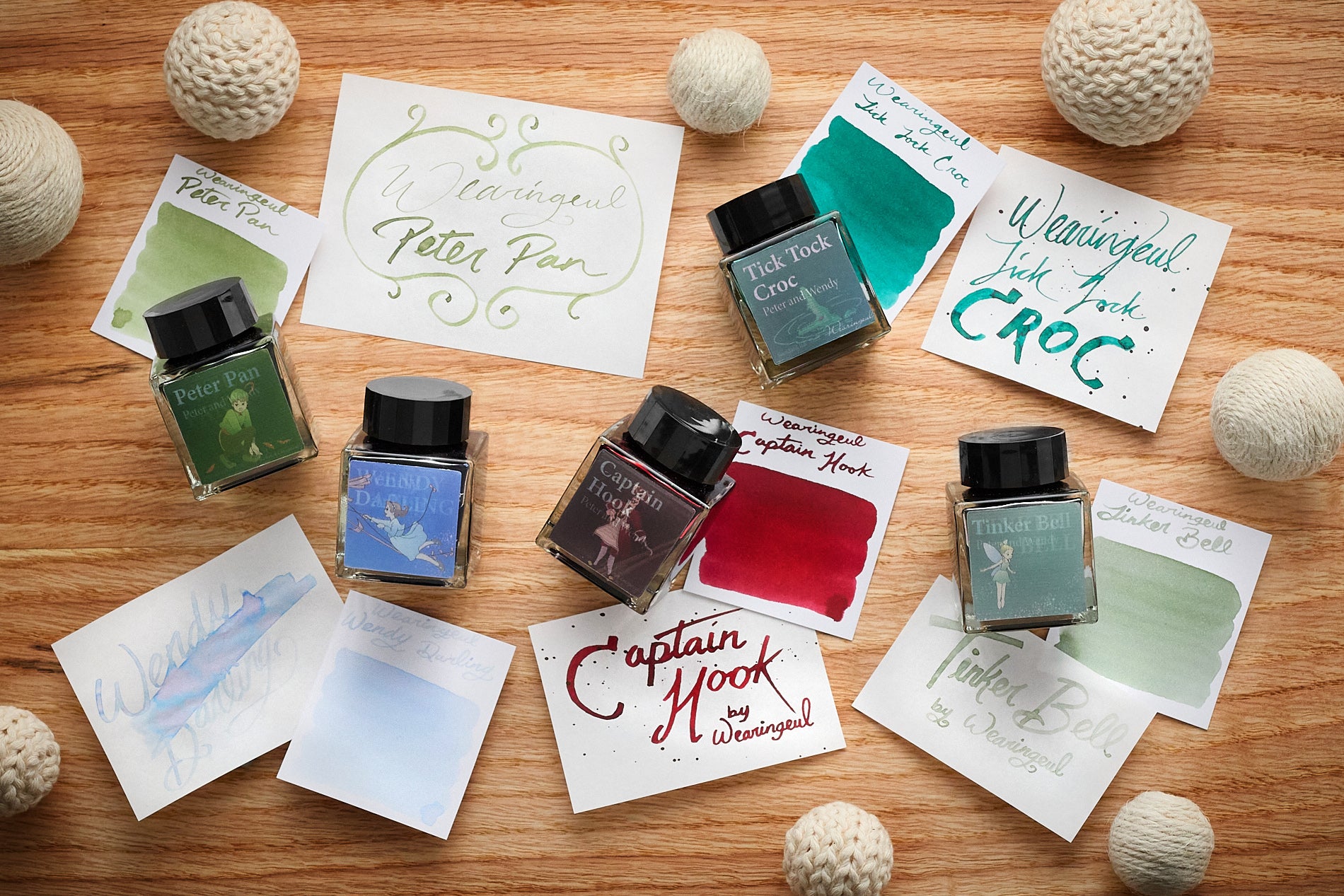 Wearingeul Peter Pan - Ink Sample