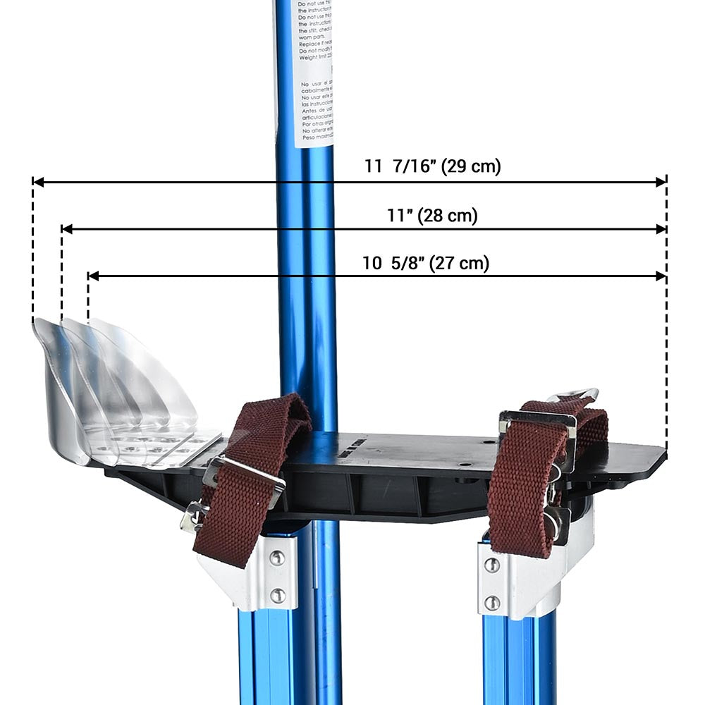 Yescom Drywall Stilts 24 - 40 Adjustable Aluminum