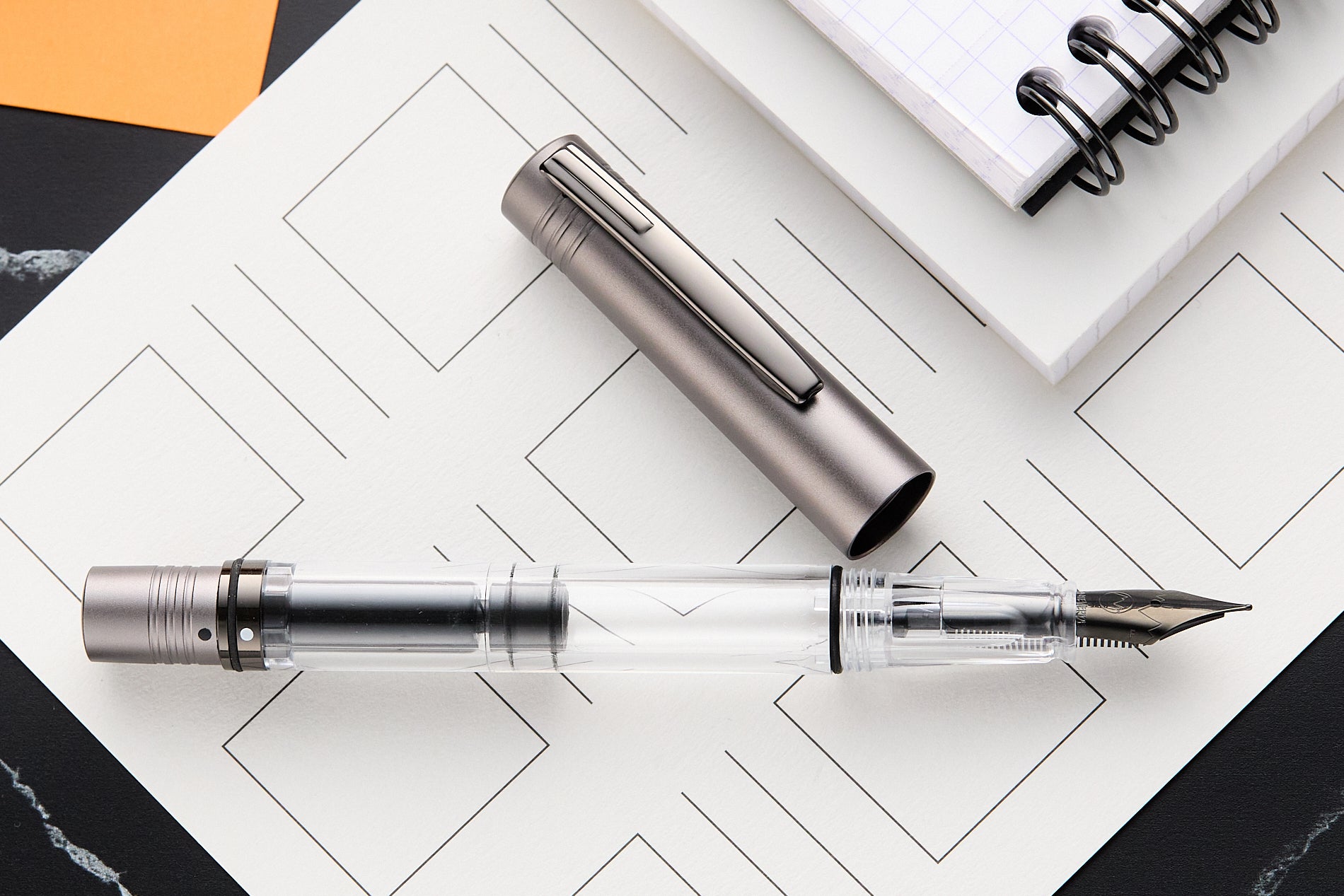 Monteverde MP1 Collectible Fountain Pen - Coal Grey