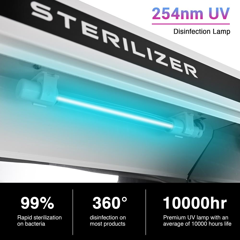 Yescom 13L Electric UV Sterilizer Cabinet Salon Tool Sterilizing