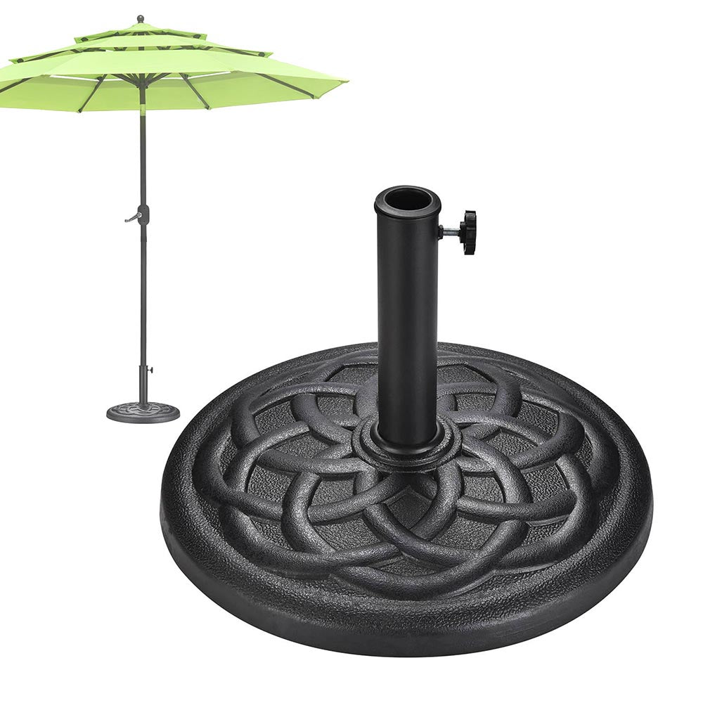 Yescom Outdoor Patio Umbrella Base Stand 20Lb (D2 3/16)