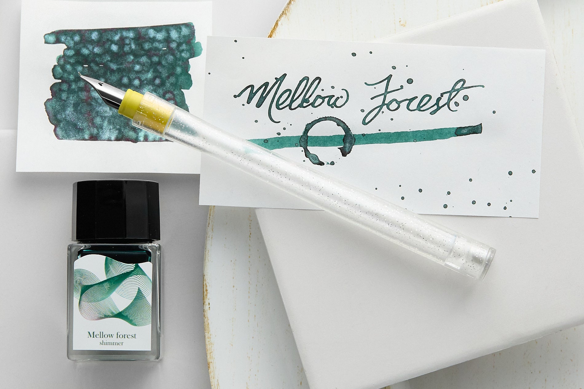 Sailor Dipton Mellow Forest - Ink Sample