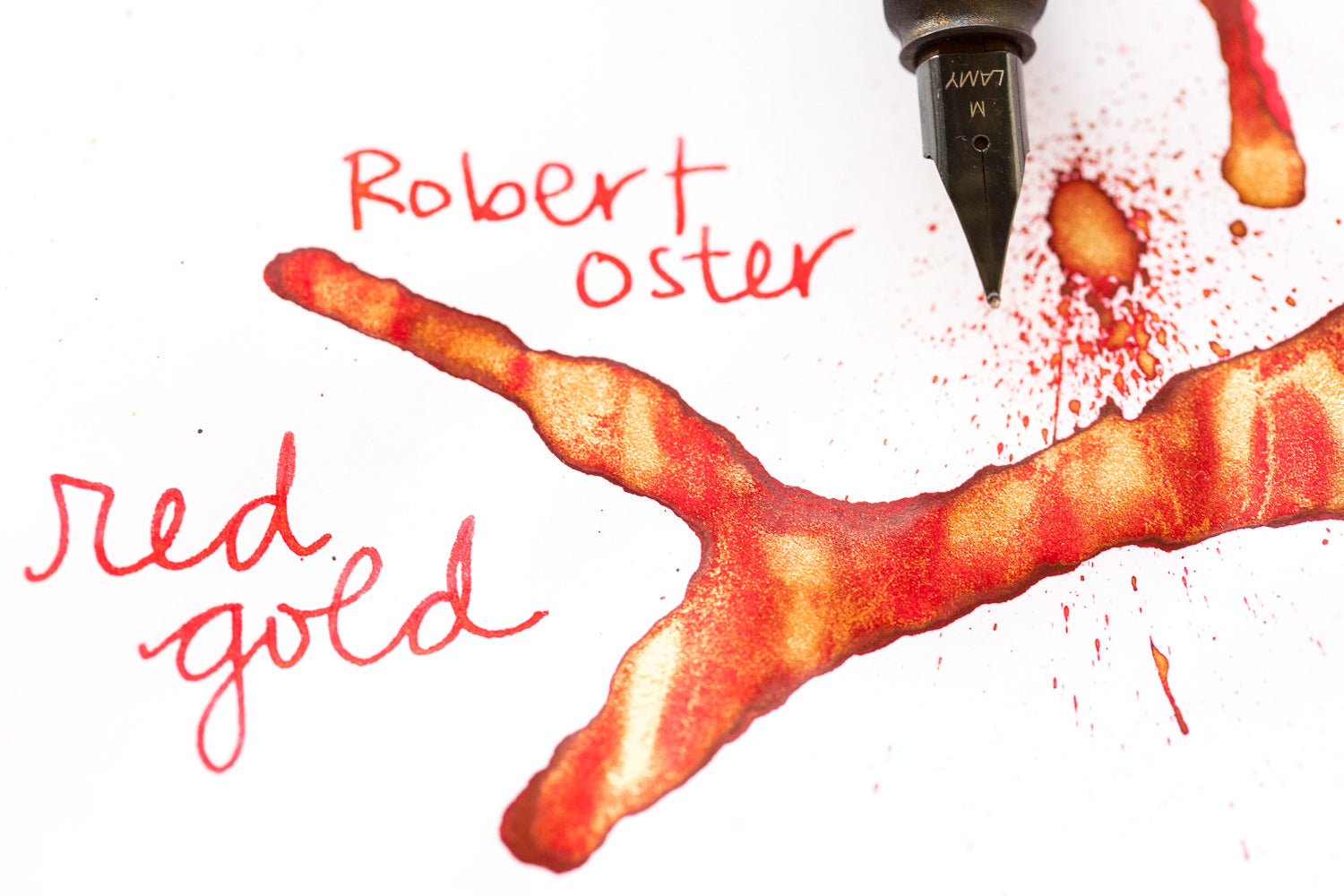 Robert Oster Red Gold - 50ml Bottled Ink