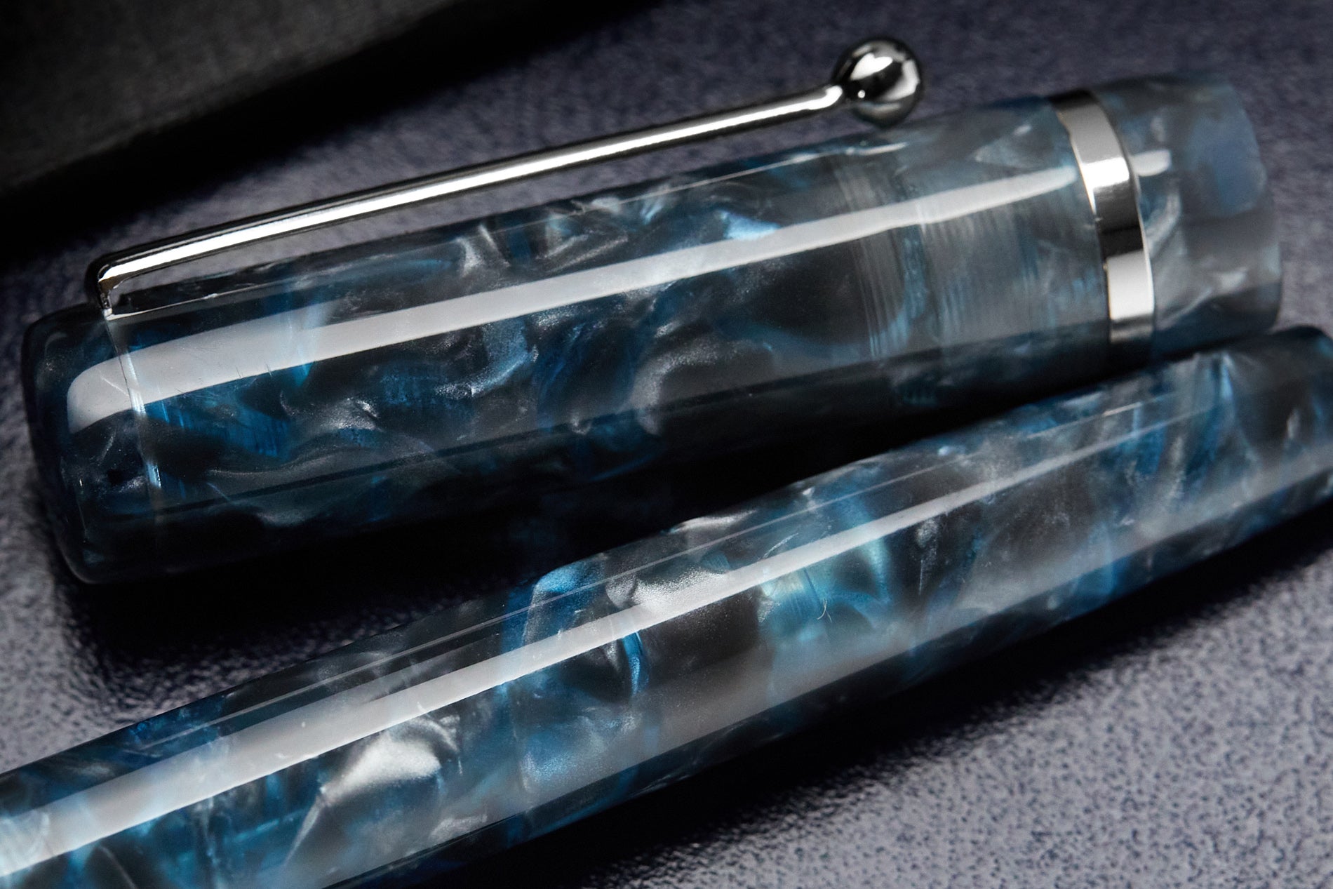 Edison Beaumont Fountain Pen - Moonbreaker