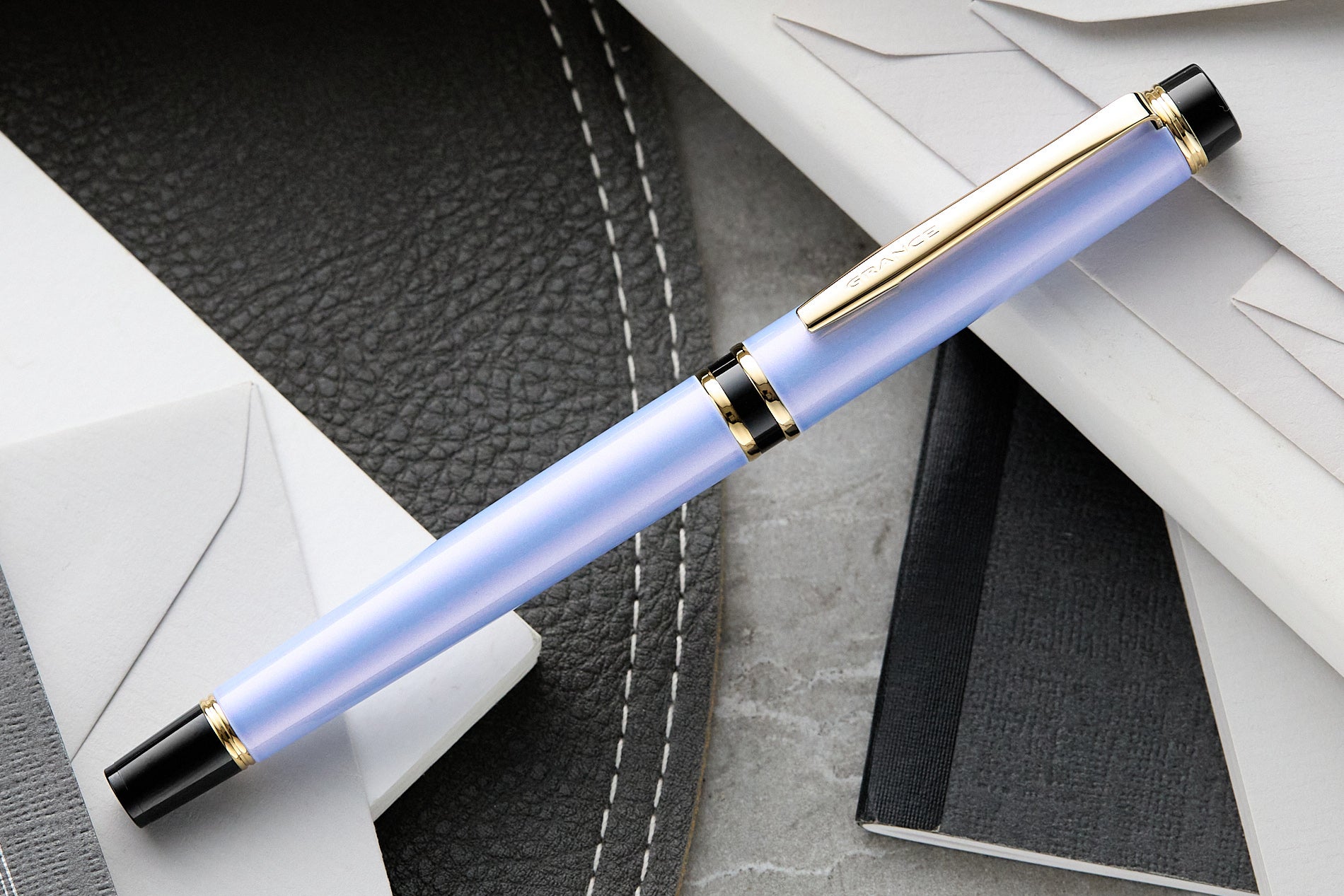 Pilot Grance Fountain Pen - Light Blue