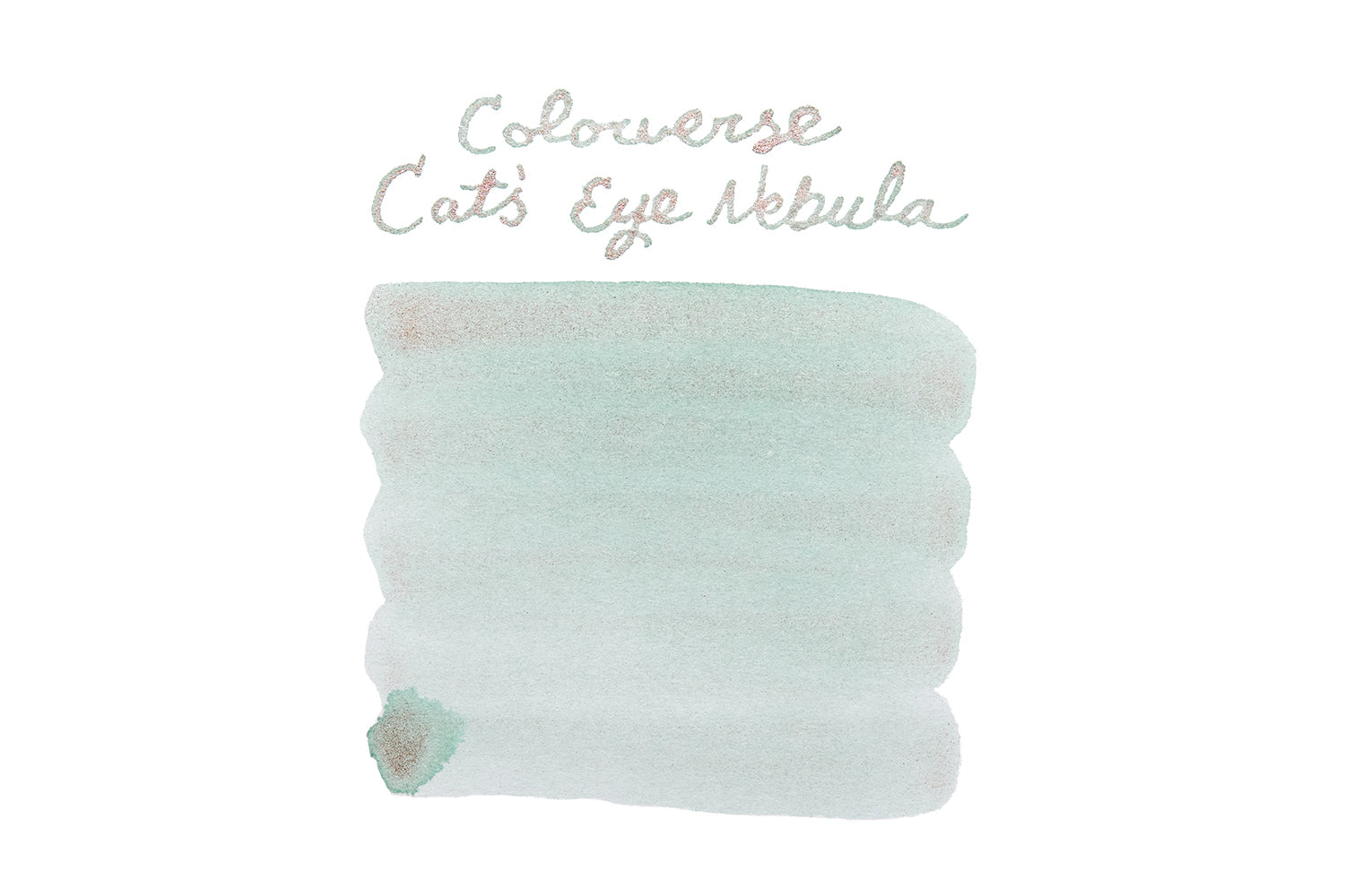 Colorverse Cat's Eye Nebula Glistening - Ink Sample