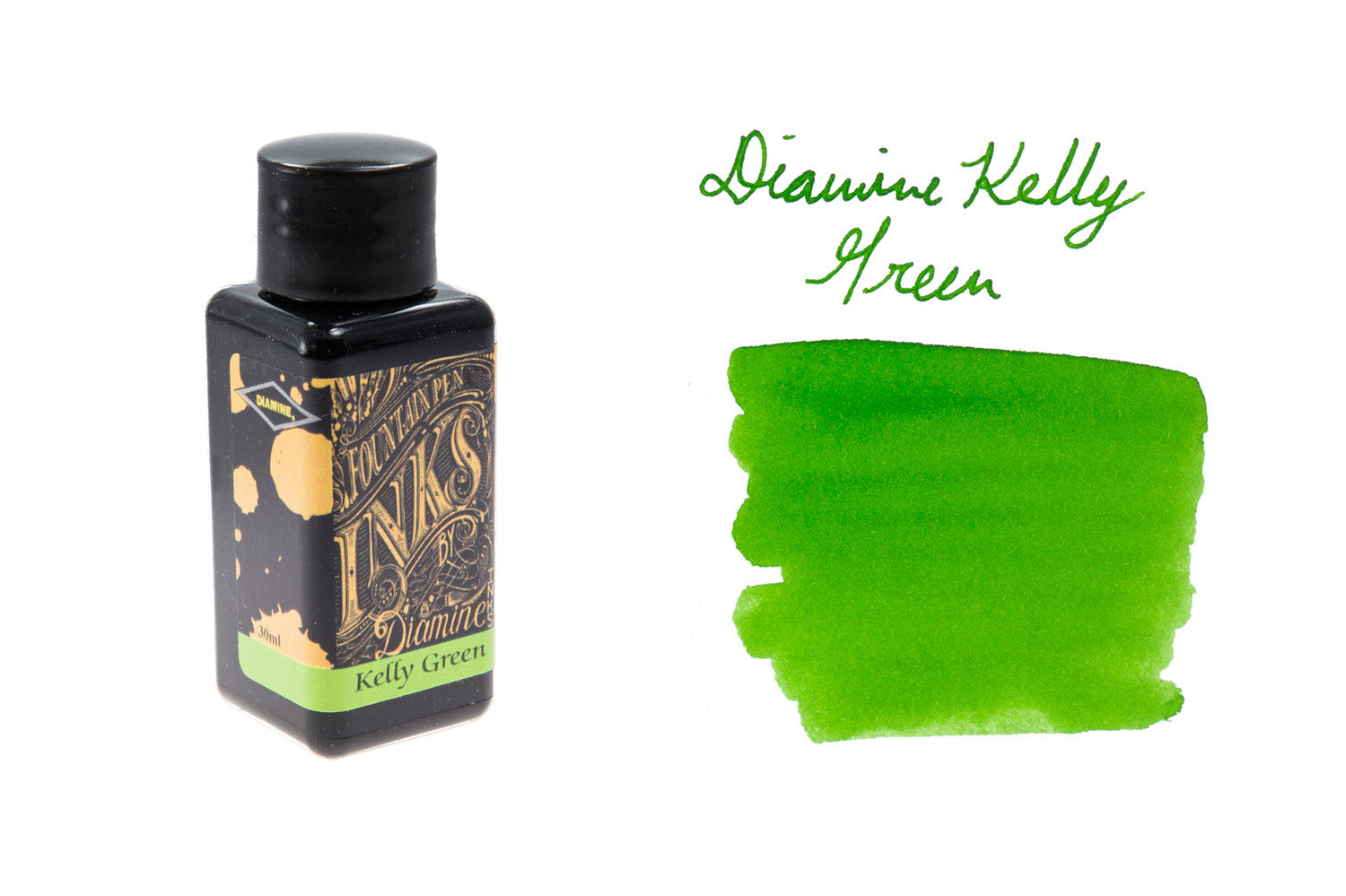 Diamine Kelly Green - 30ml Bottled Ink