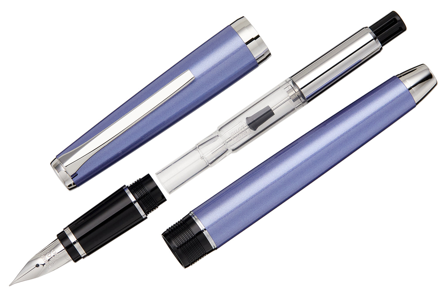 Pilot Metal Falcon Fountain Pen - Sapphire