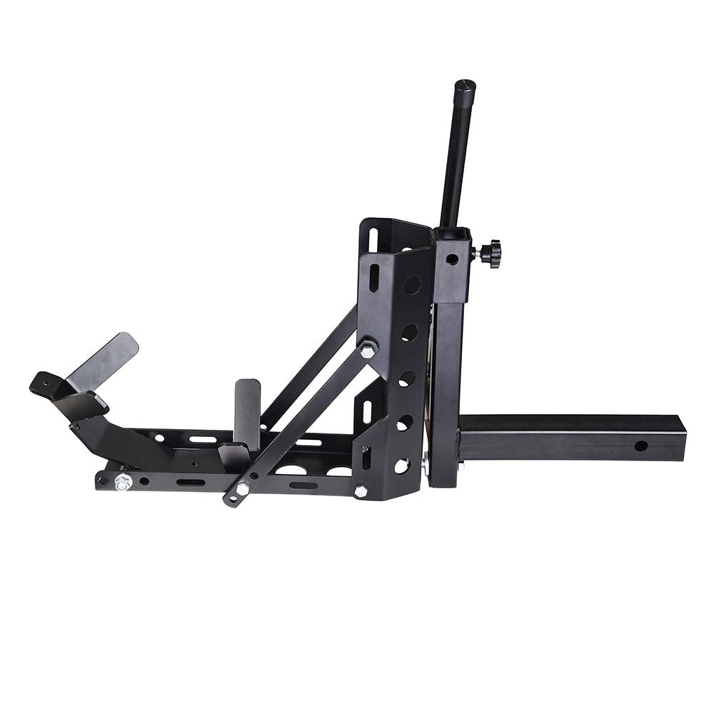 Yescom 800lbs Motorcycle Trailer Hitch Carrier & 2 Tow Receiver