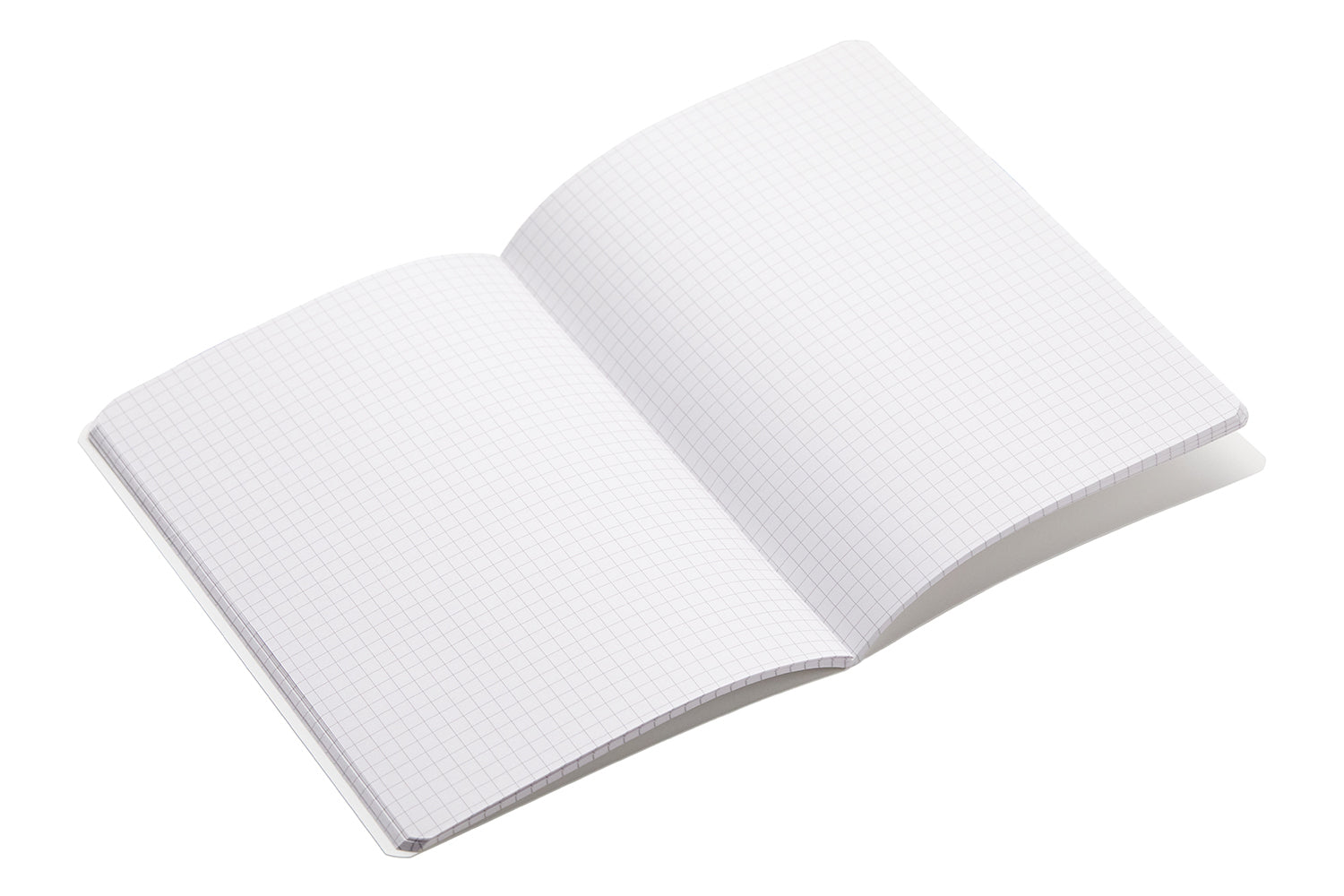 Rhodia Classic Side Staplebound A5 Notebook - Ice White, Graph