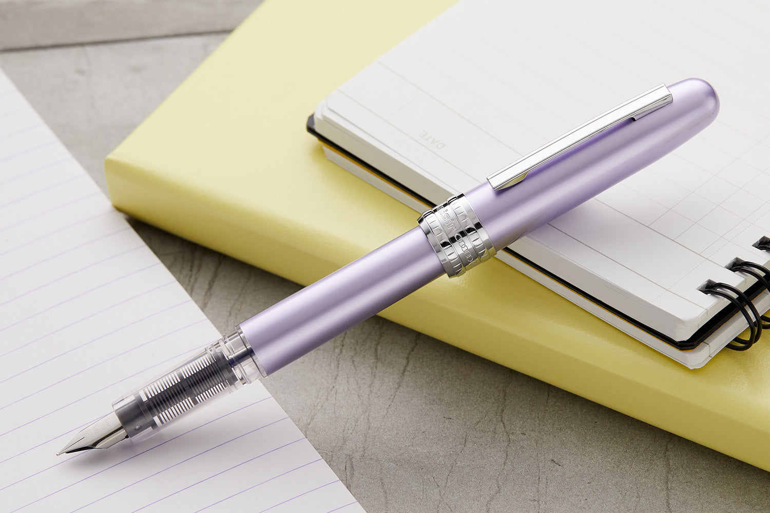 Platinum Plaisir Fountain Pen - Violet