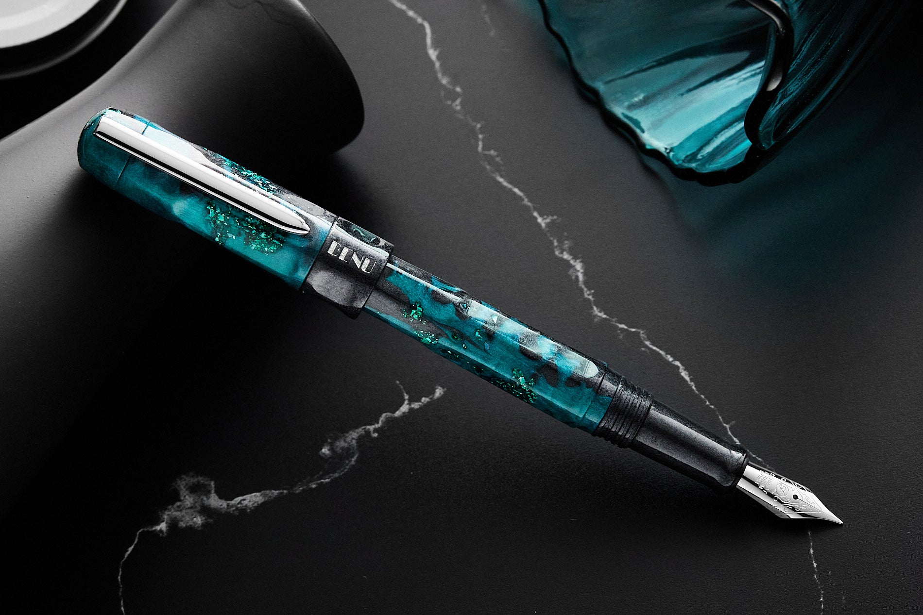 BENU Talisman Fountain Pen - Cat's Eye