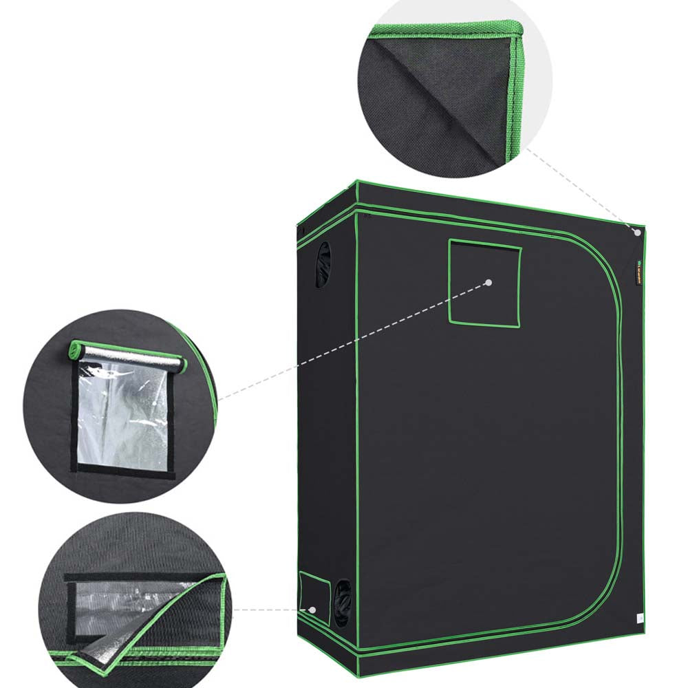 Yescom Grow Tent 60x32x80 Reflective Indoor Hydroponic