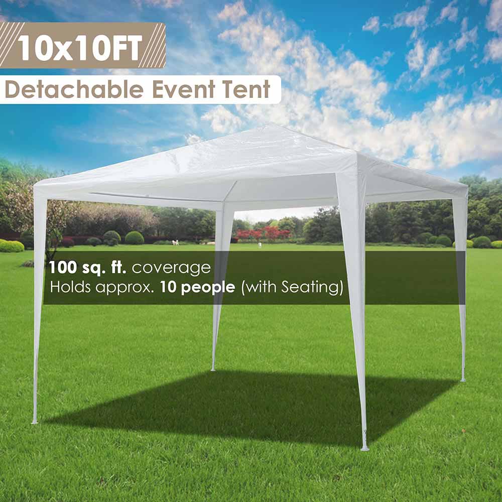 Yescom 10' x 10' Outdoor Wedding Party Tent 4 Sidewalls