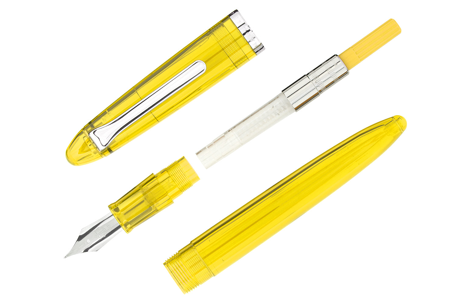 Sailor Compass 1911 Fountain Pen - Transparent Yellow