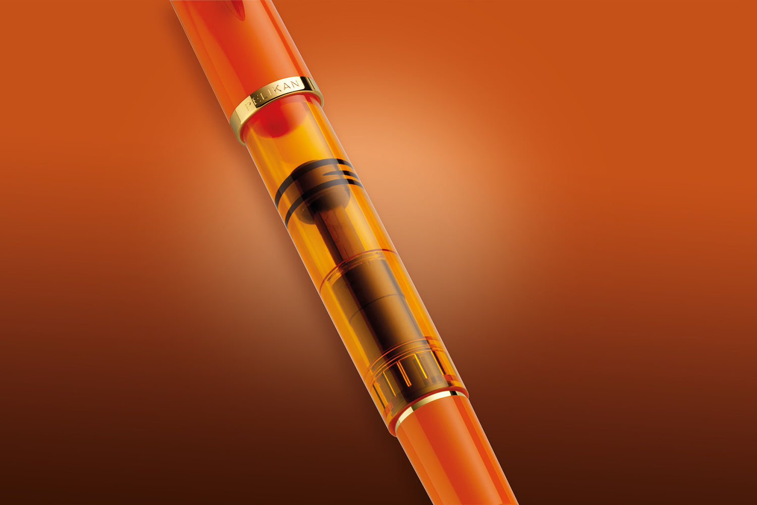 Pelikan M200 Fountain Pen - Orange Delight (Special Edition)