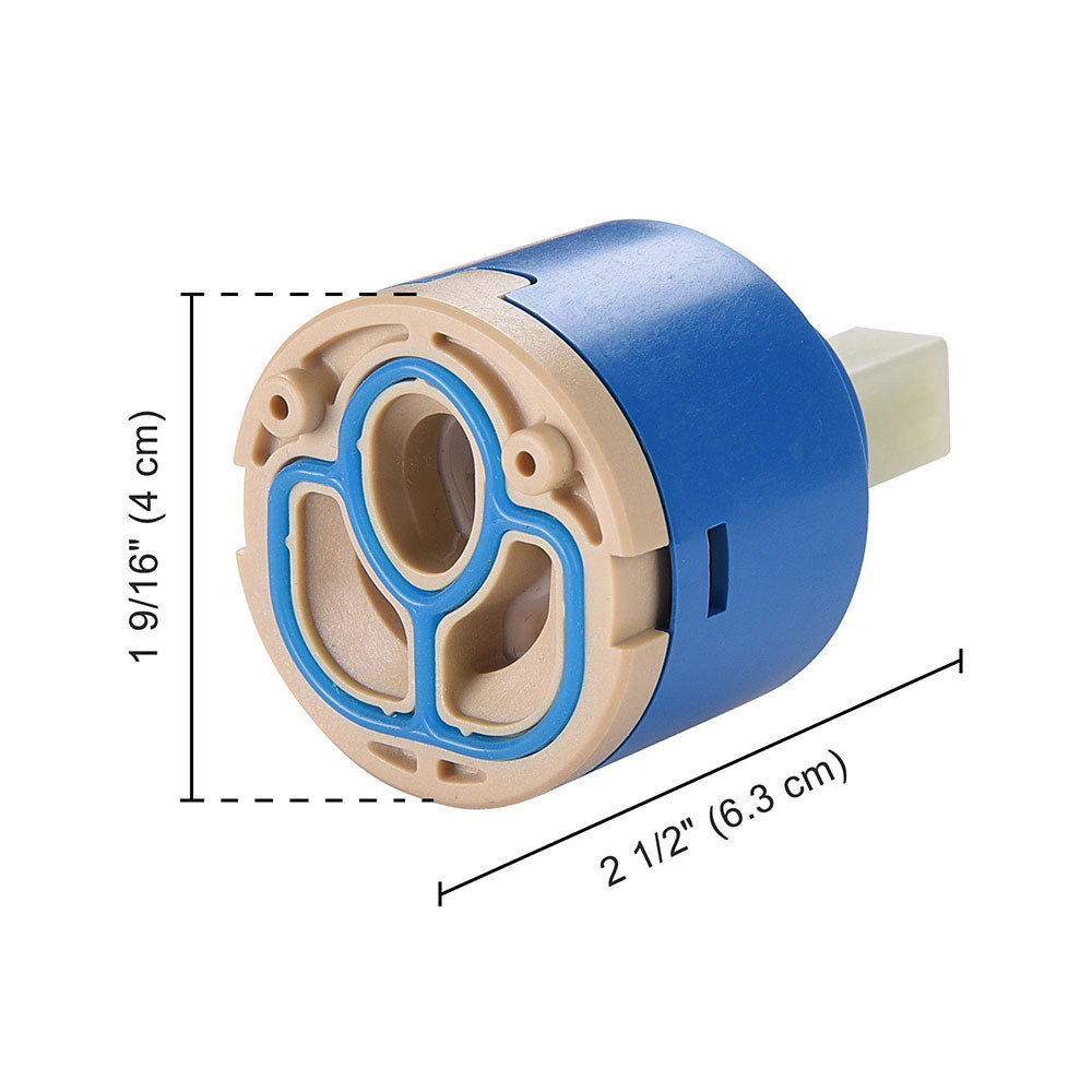 Aquaterior Leak-free Ceramic Cartridge Replacements 4CM