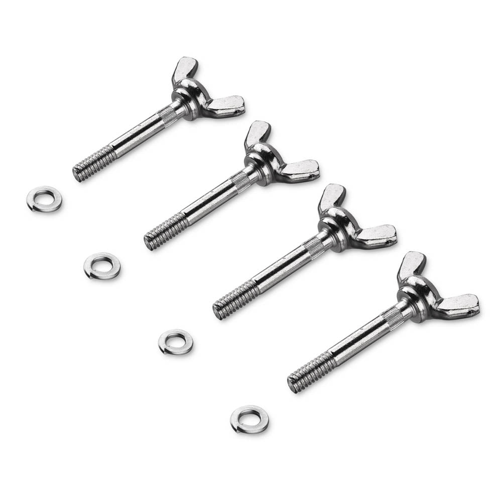 Yescom M6 Wingbolt and Nut Kits 4ct/Pack 1/4 Dia.